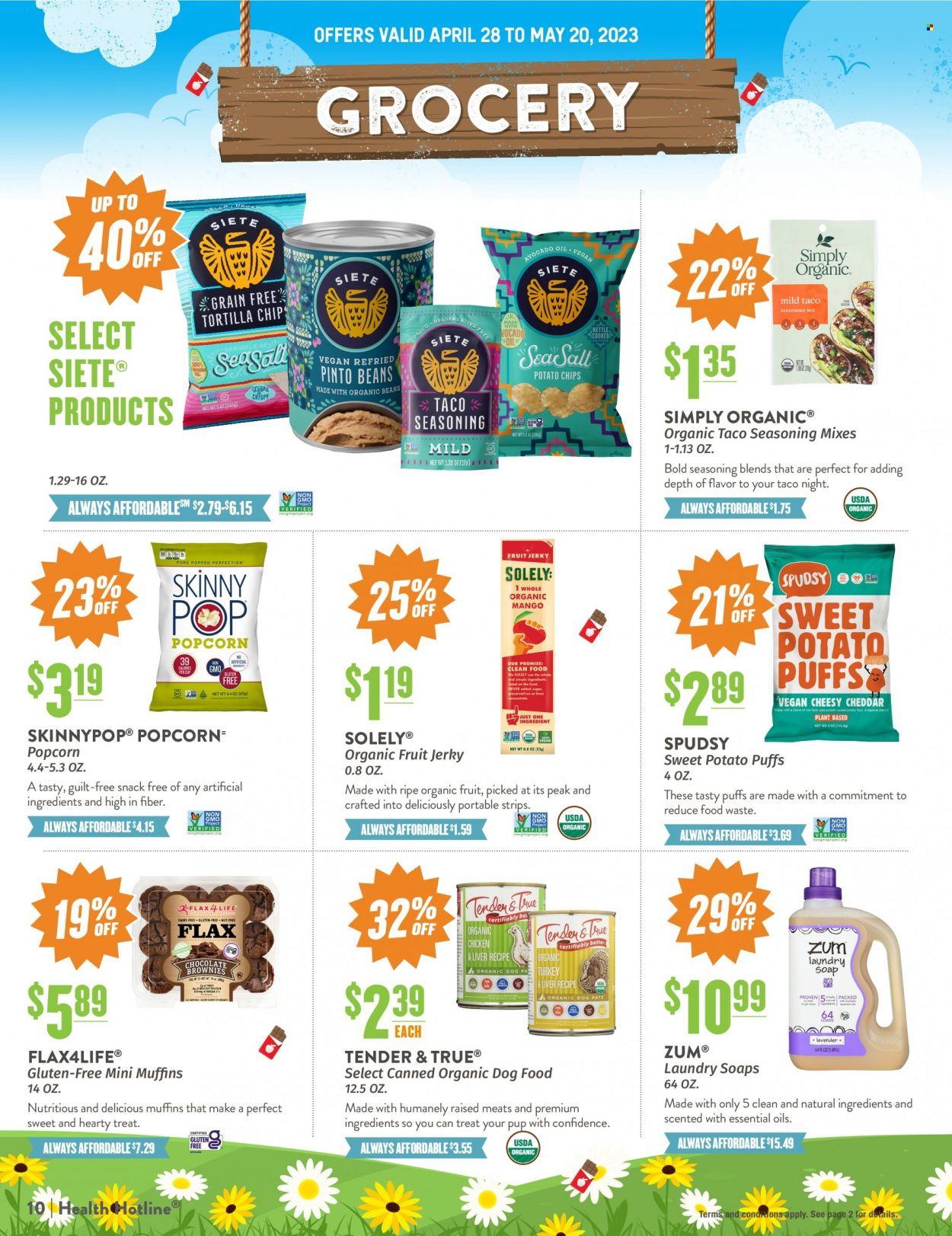 Natural Grocers Weekly Ad Flyer Specials April 28 to May 20, 2023