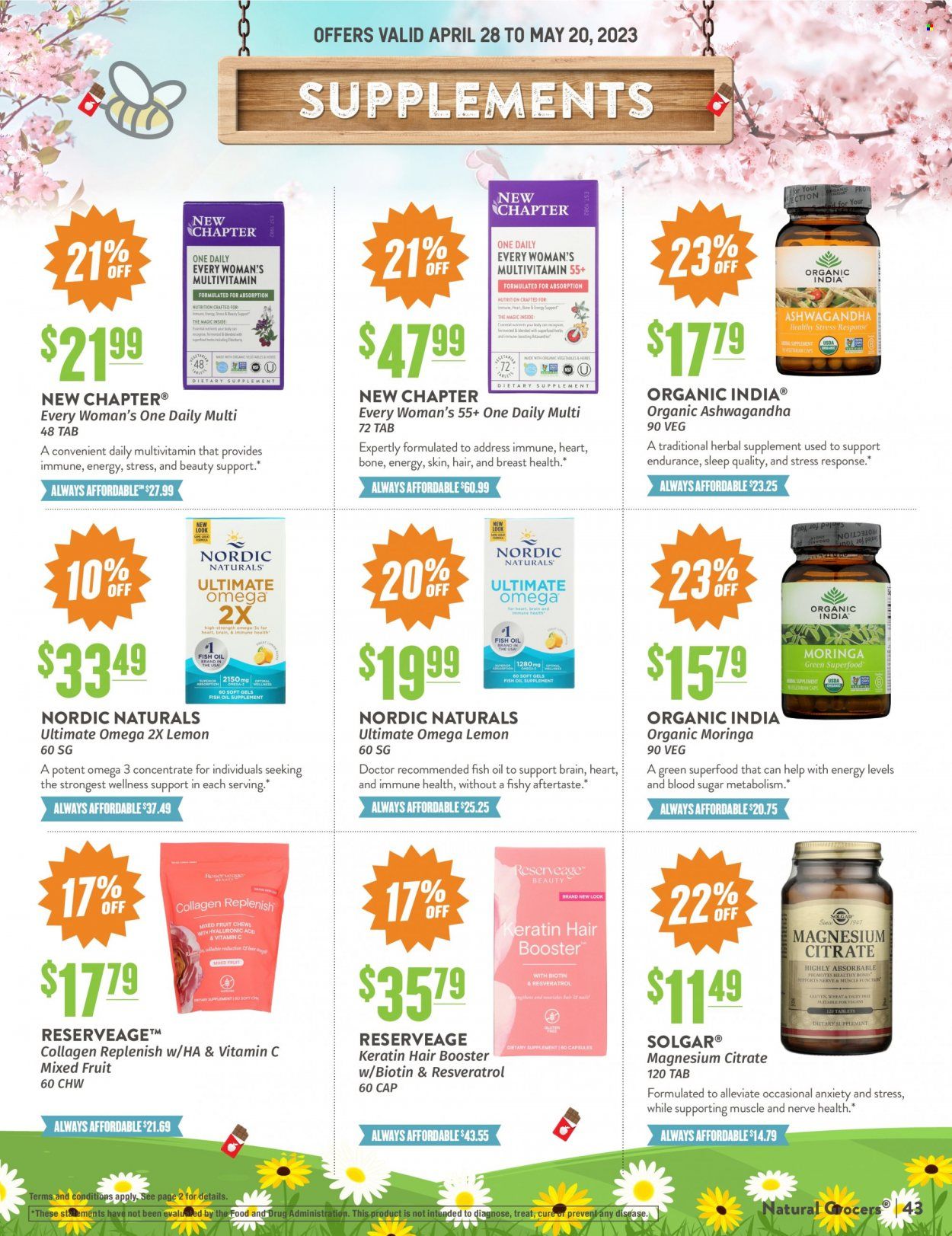 Natural Grocers Weekly Ad Flyer Specials April 28 to May 20, 2023