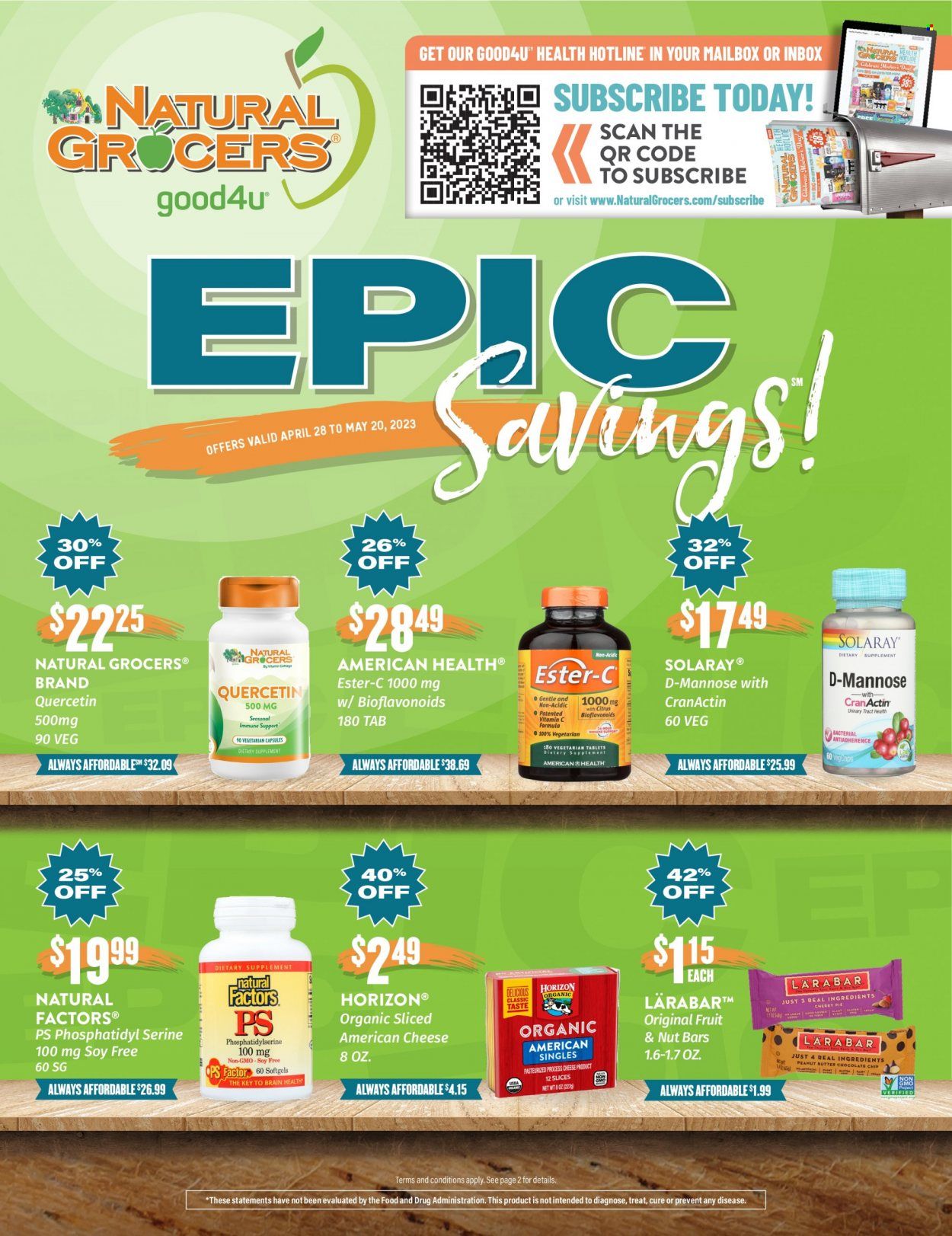 Natural Grocers Weekly Ad Flyer Specials April 28 to May 20, 2023