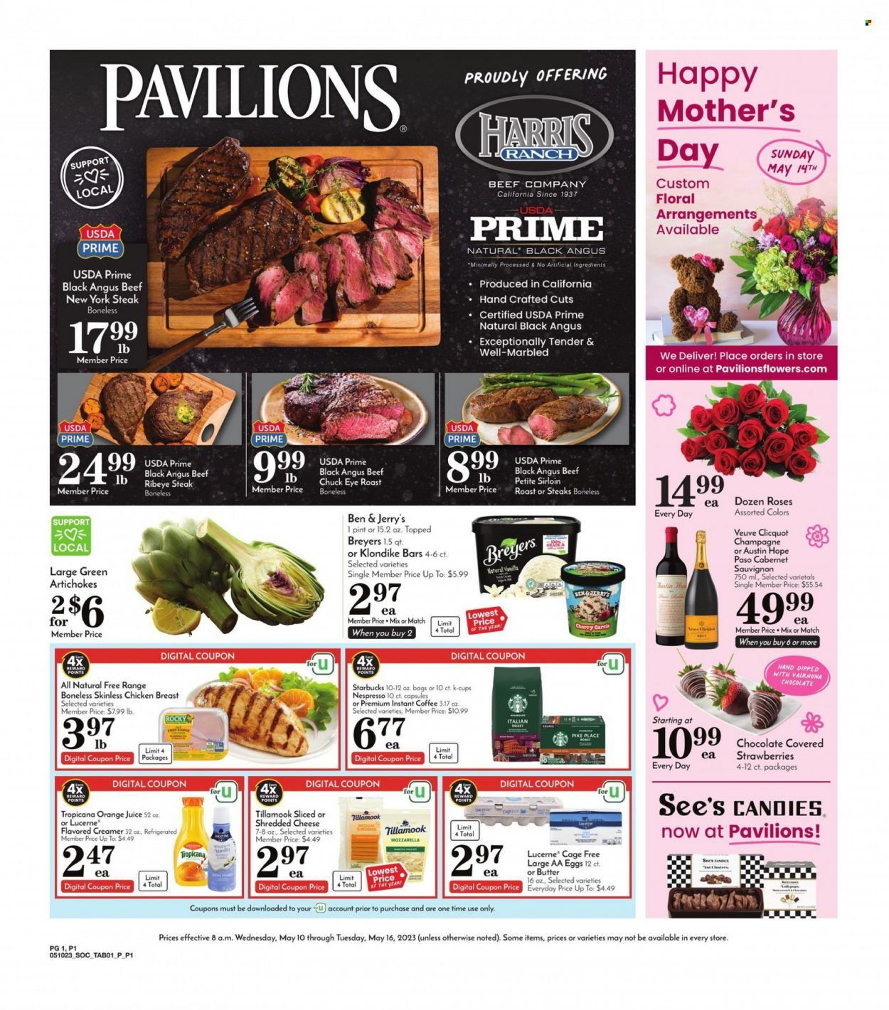 Pavilions (CA) Weekly Ad Flyer Specials May 10 to May 16, 2023