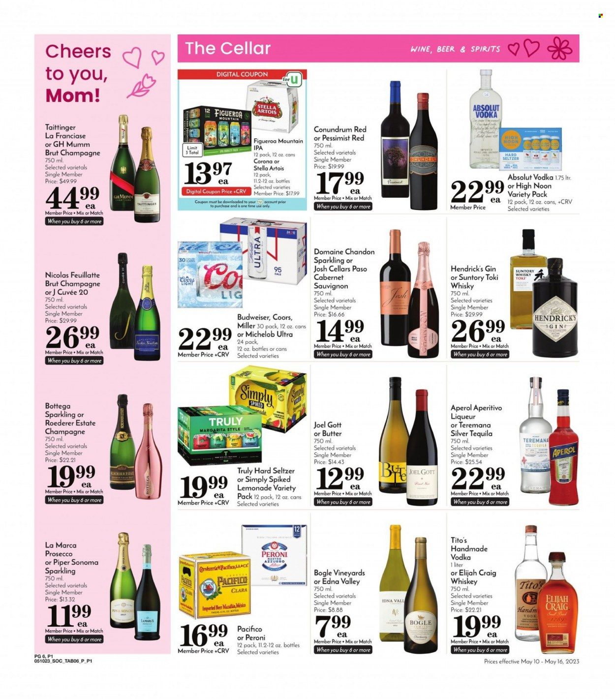 Pavilions (CA) Weekly Ad Flyer Specials May 10 to May 16, 2023