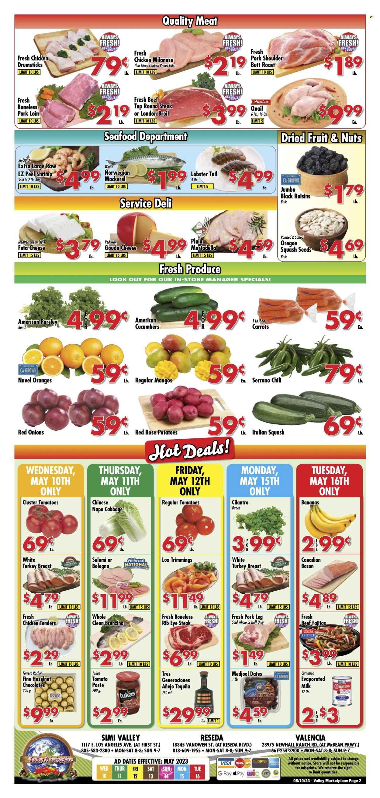 Valley Marketplace (CA) Weekly Ad Flyer Specials May 10 to May 16, 2023