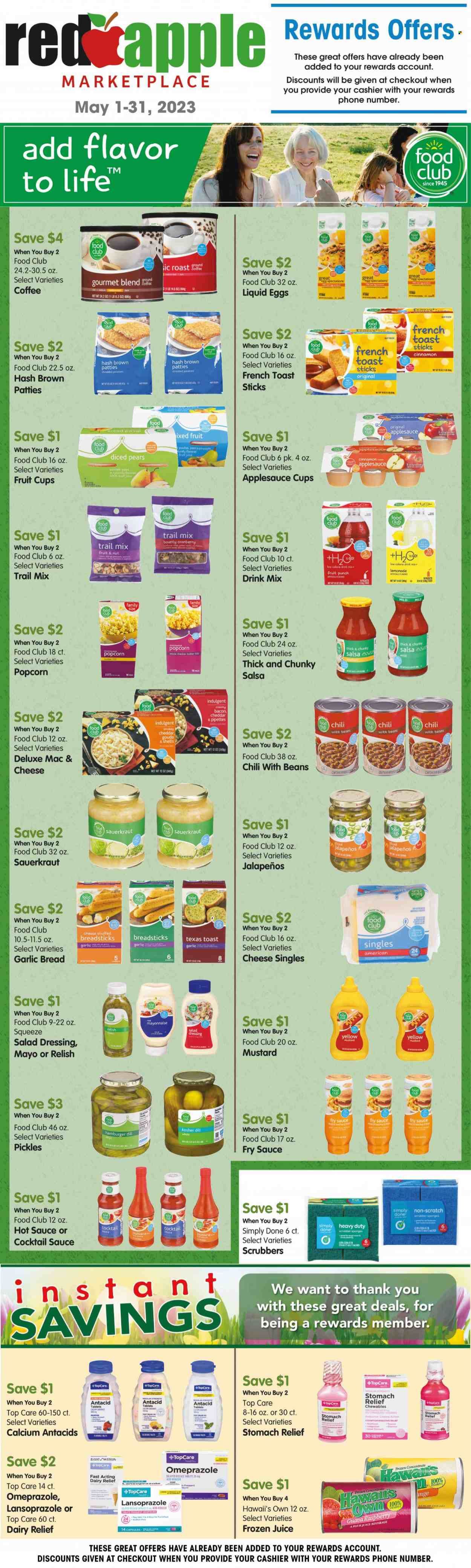 Red Apple Marketplace (OR) Weekly Ad Flyer Specials May 1 to May 31, 2023
