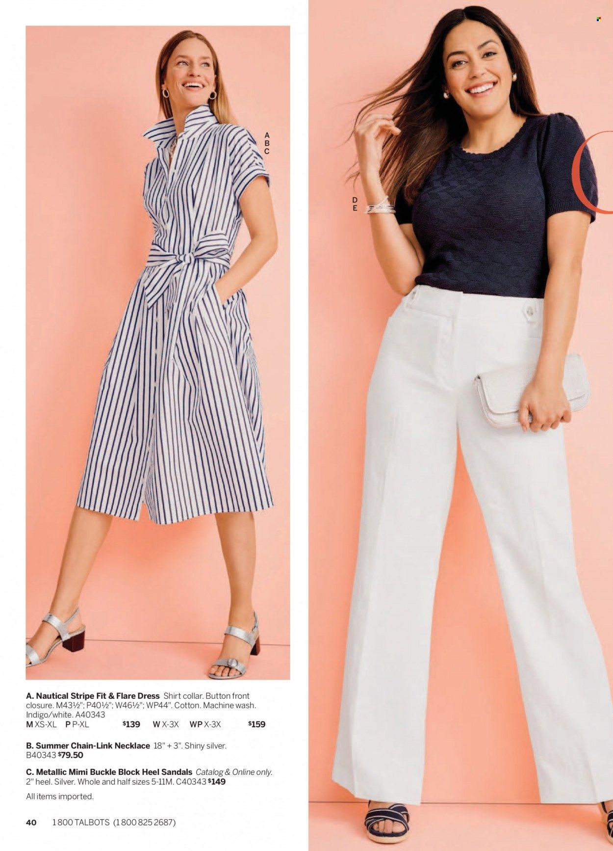 Talbots Weekly Ad Flyer Specials May 1 to May 31, 2023