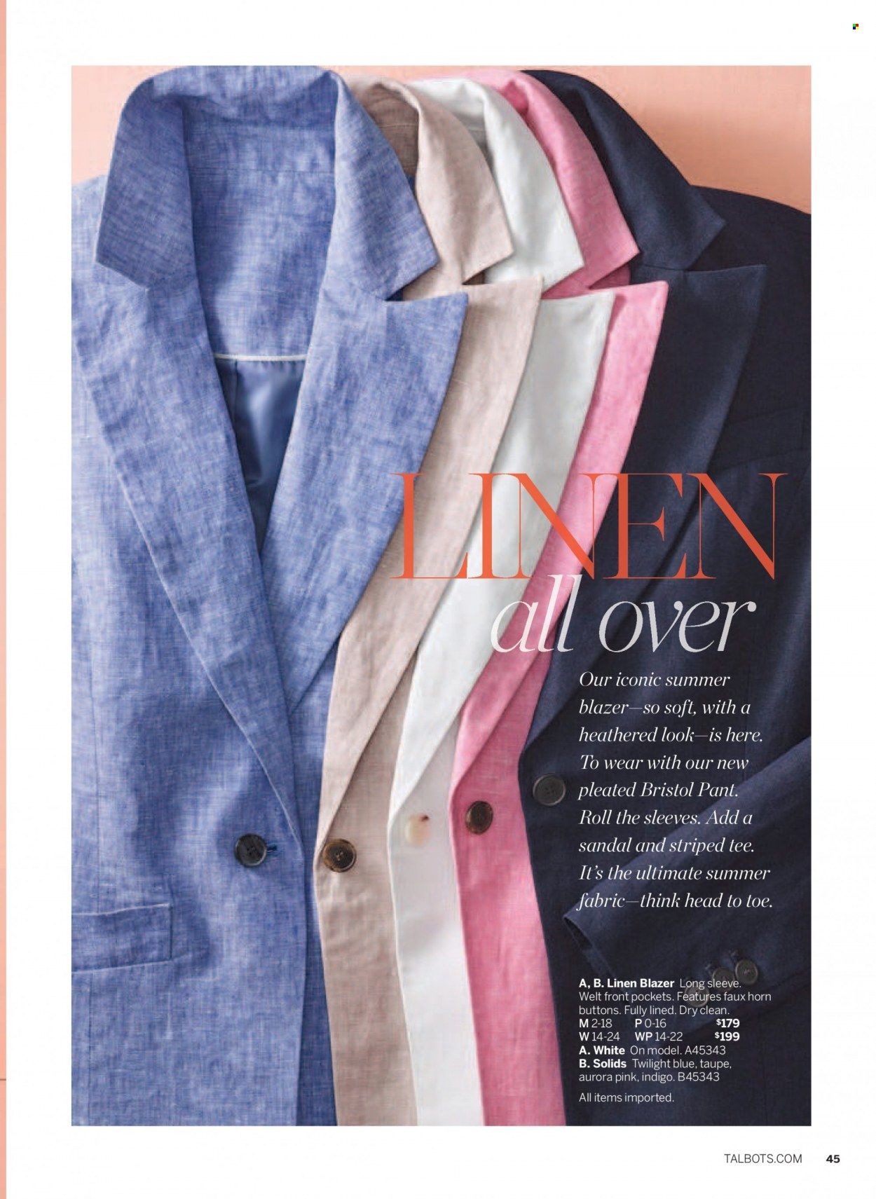Talbots Weekly Ad Flyer Specials May 1 to May 31, 2023