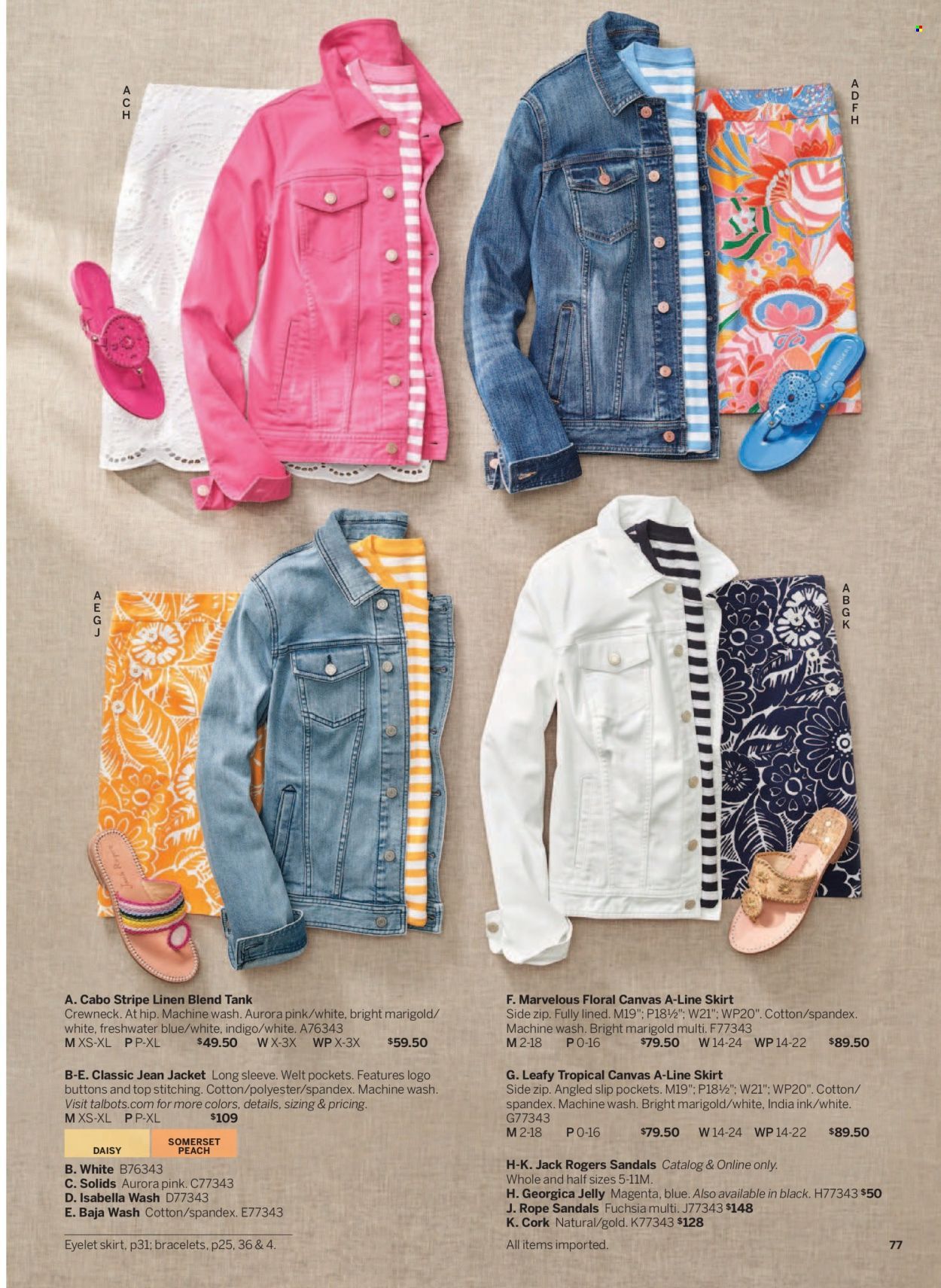 Talbots Weekly Ad Flyer Specials May 1 to May 31, 2023