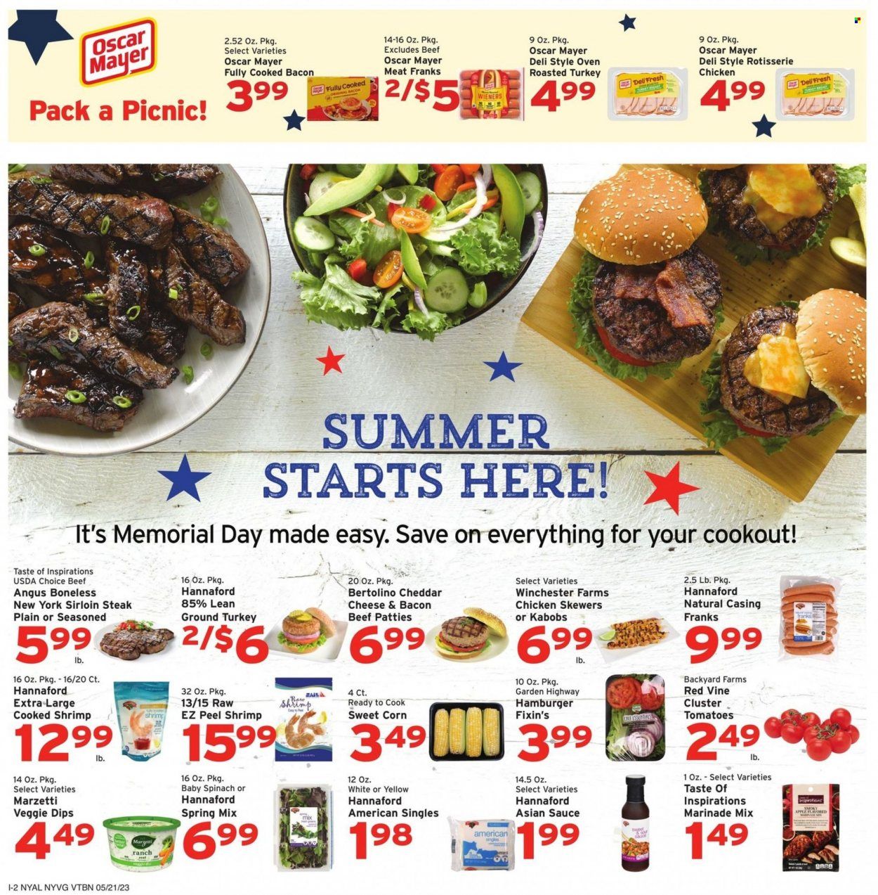 Hannaford (NY) Weekly Ad Flyer Specials May 21 to May 27, 2023