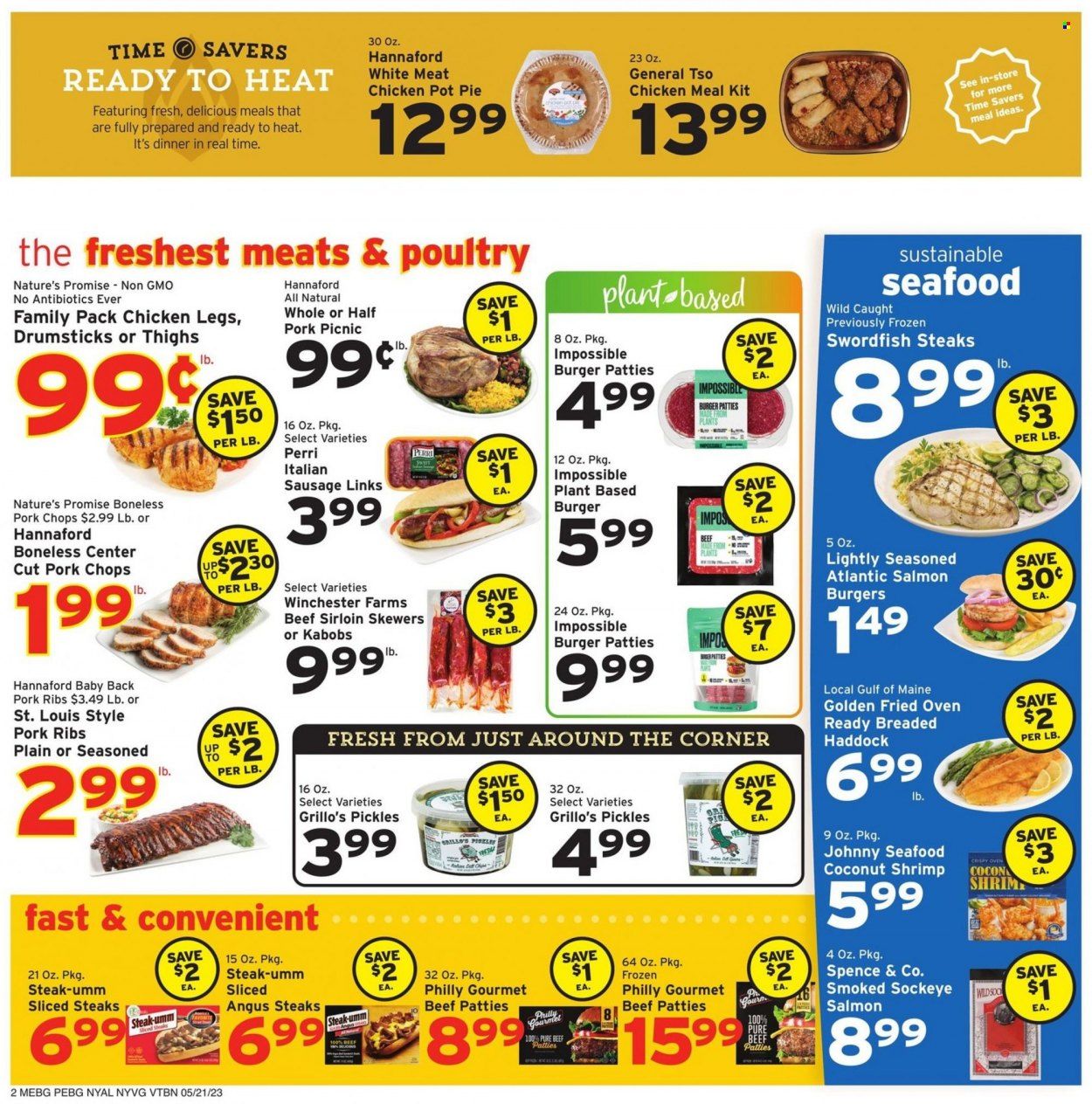 Hannaford (NY) Weekly Ad Flyer Specials May 21 to May 27, 2023