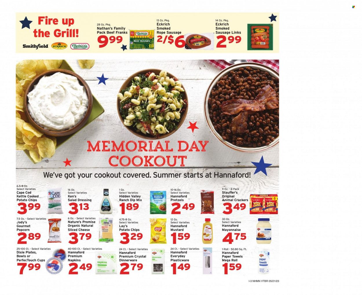 Hannaford (NH) Weekly Ad Flyer Specials May 21 to May 27, 2023
