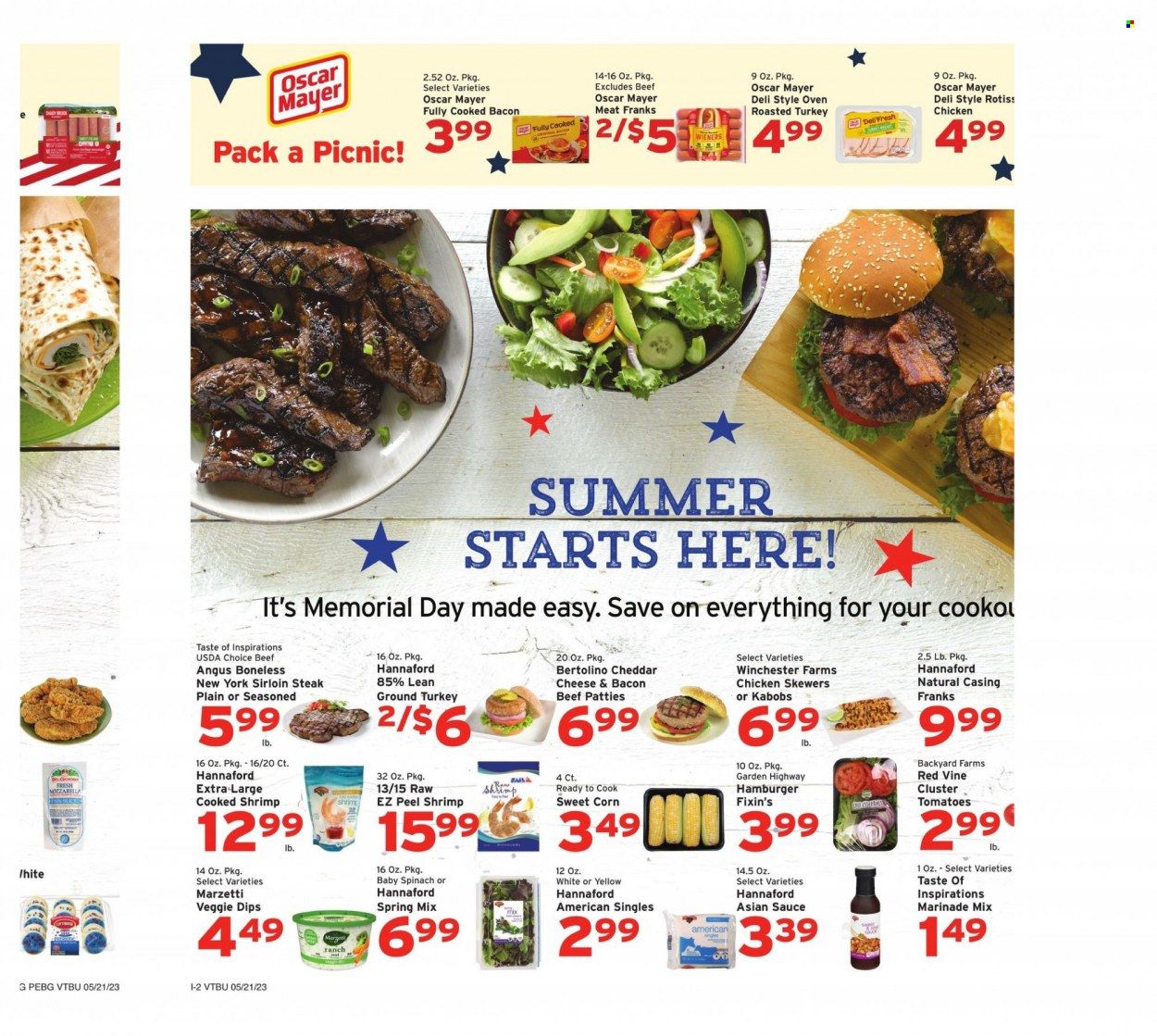 Hannaford (VT) Weekly Ad Flyer Specials May 21 to May 27, 2023