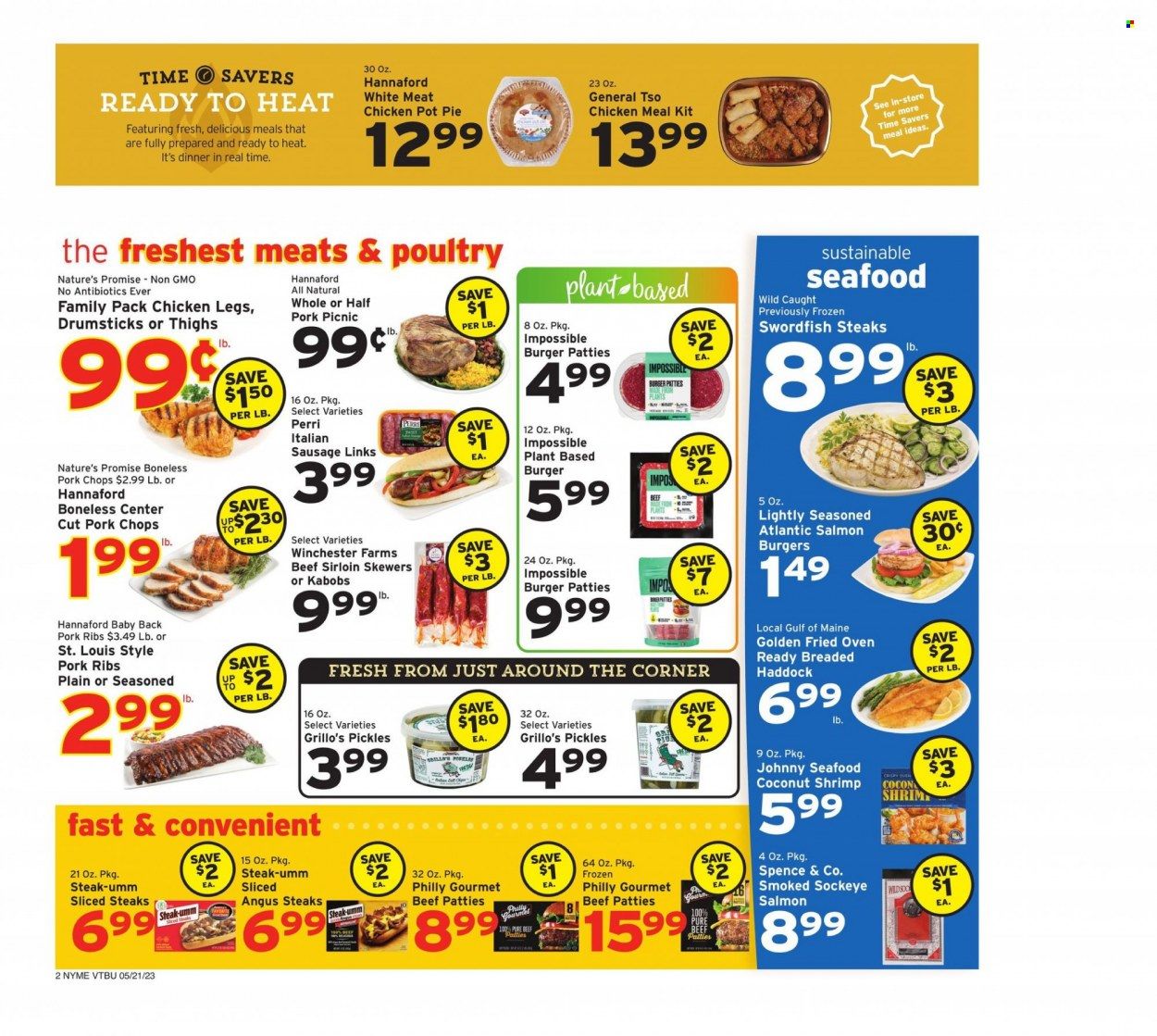Hannaford (VT) Weekly Ad Flyer Specials May 21 to May 27, 2023