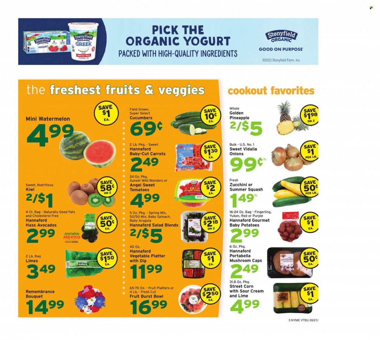Hannaford (VT) Weekly Ad Flyer Specials May 21 to May 27, 2023