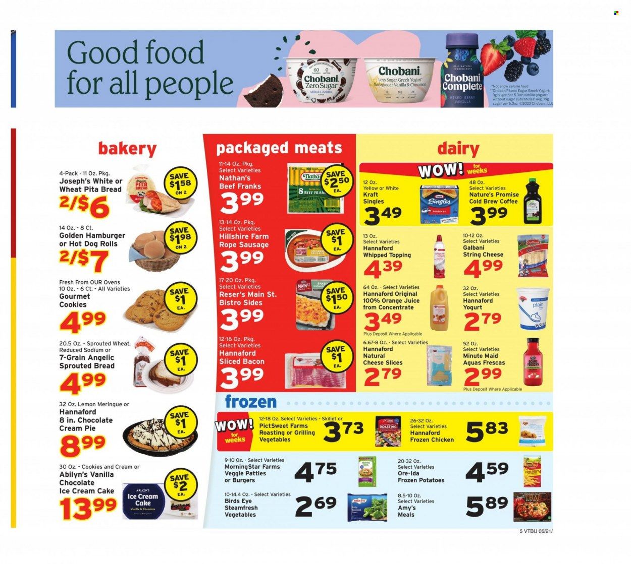 Hannaford (VT) Weekly Ad Flyer Specials May 21 to May 27, 2023
