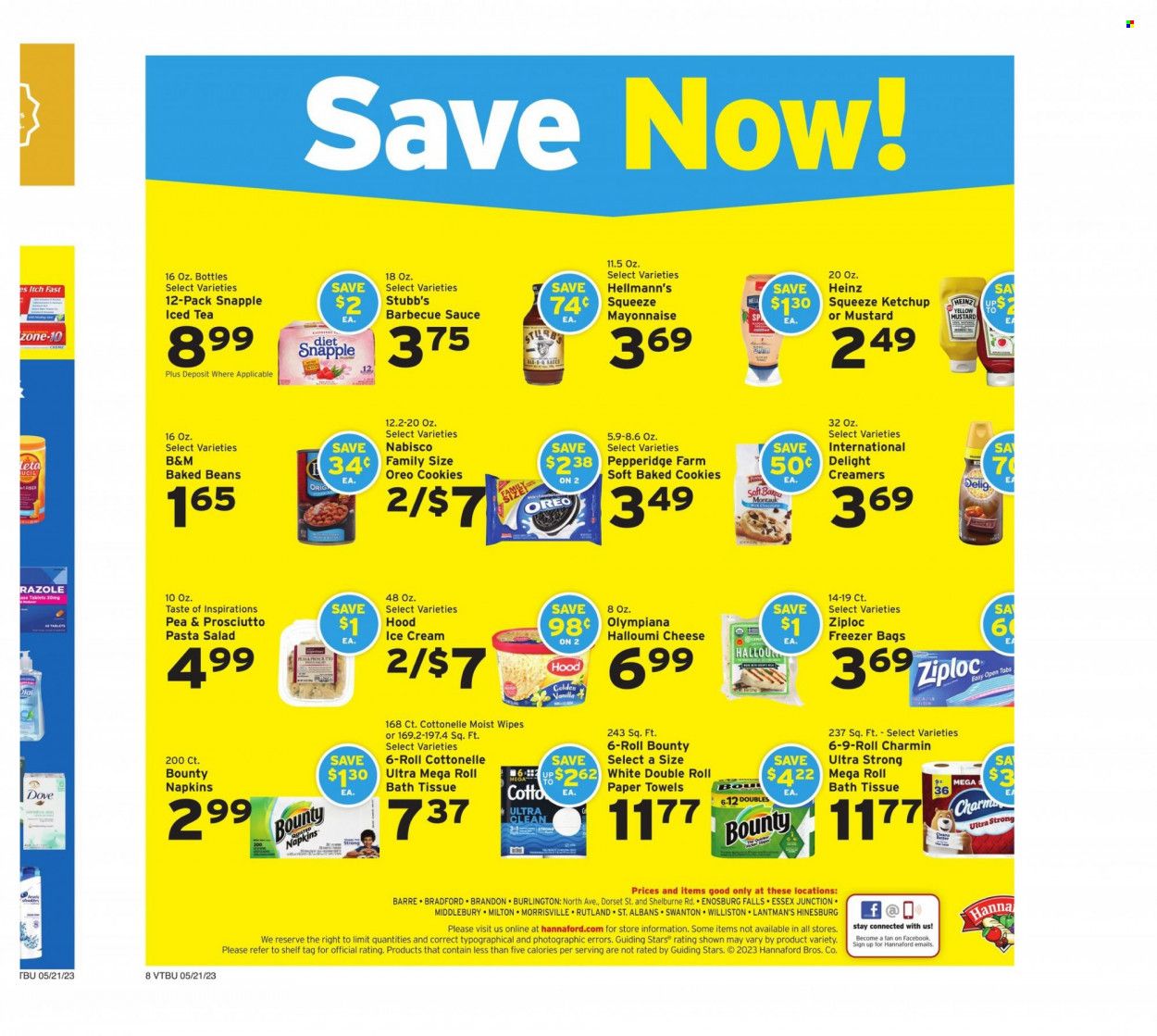 Hannaford (VT) Weekly Ad Flyer Specials May 21 to May 27, 2023
