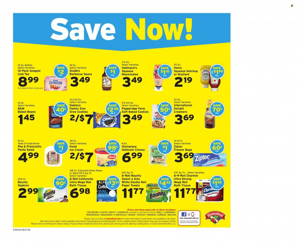 Hannaford (MA) Weekly Ad Flyer Specials May 21 to May 27, 2023