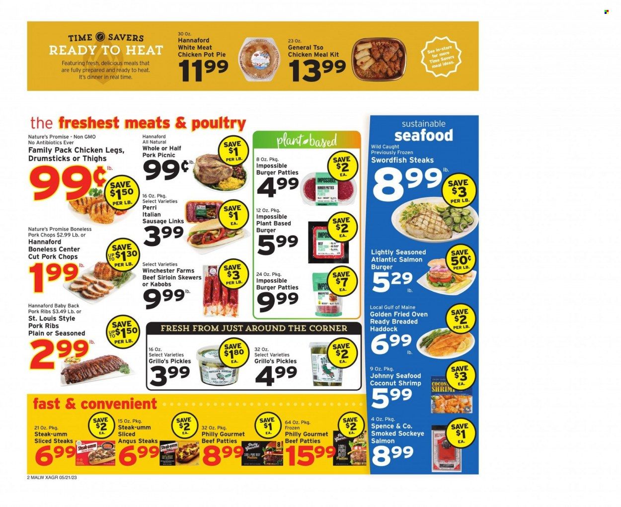 Hannaford (MA) Weekly Ad Flyer Specials May 21 to May 27, 2023