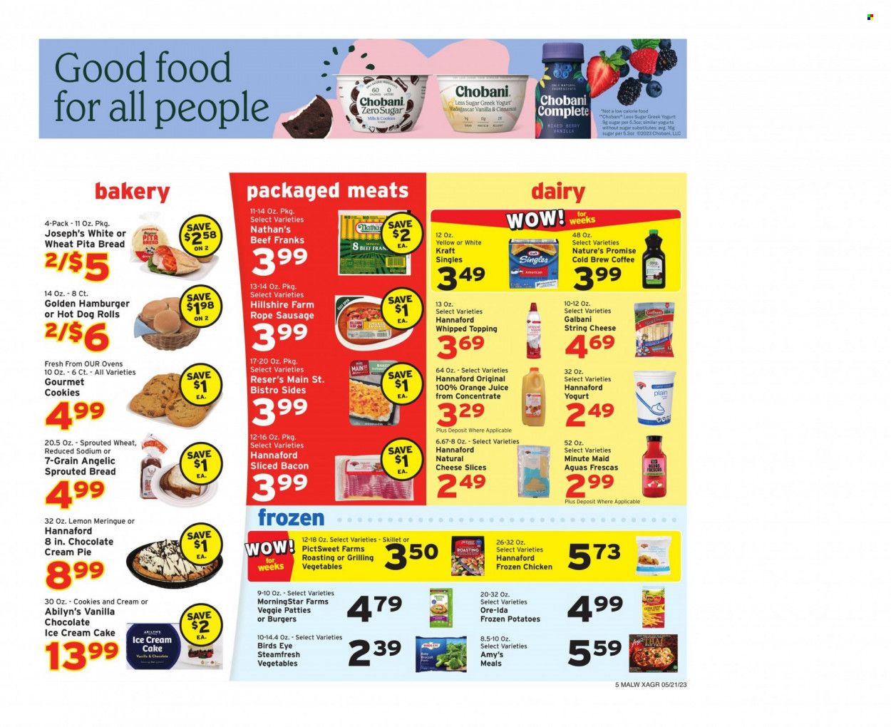 Hannaford (MA) Weekly Ad Flyer Specials May 21 to May 27, 2023