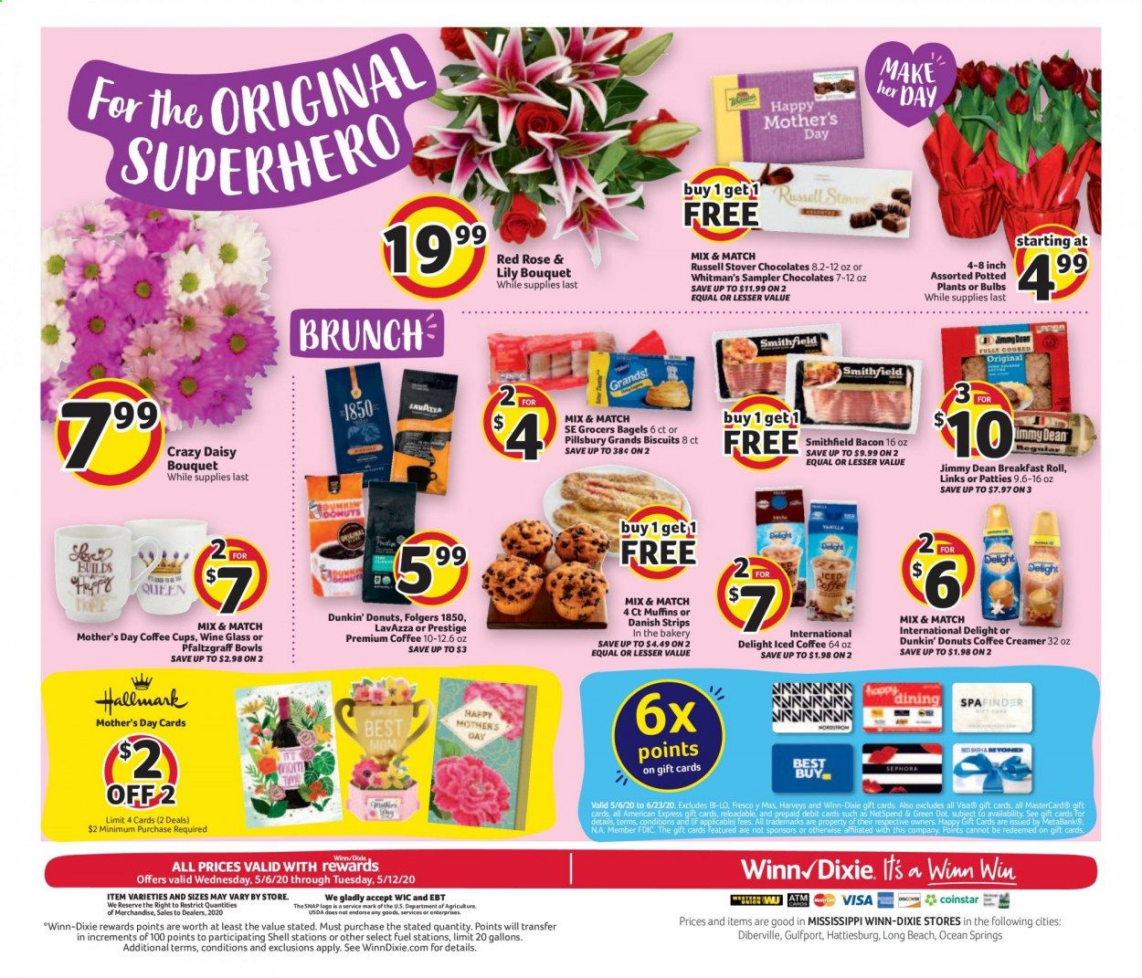Winn Dixie Weekly Ad & Flyer May 6 to 12
