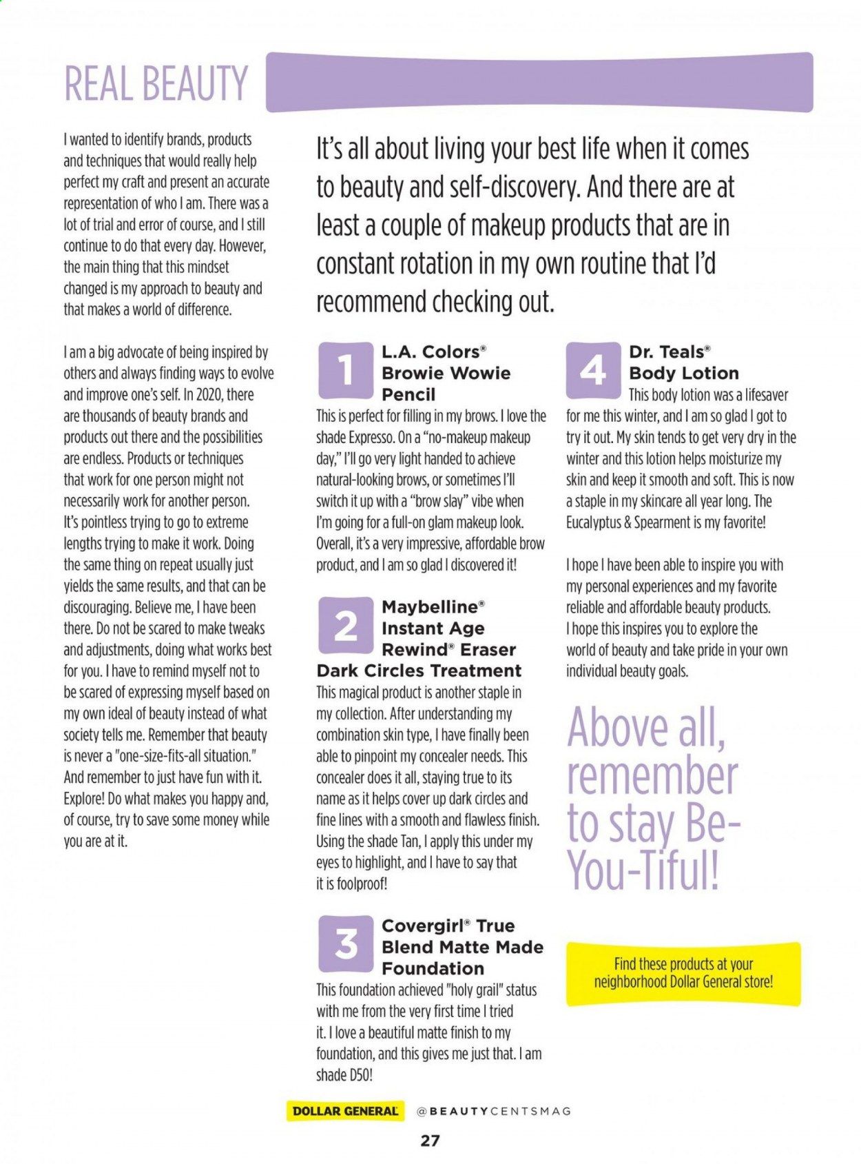Dollar General Weekly Ad & Flyer May 4 to August 30