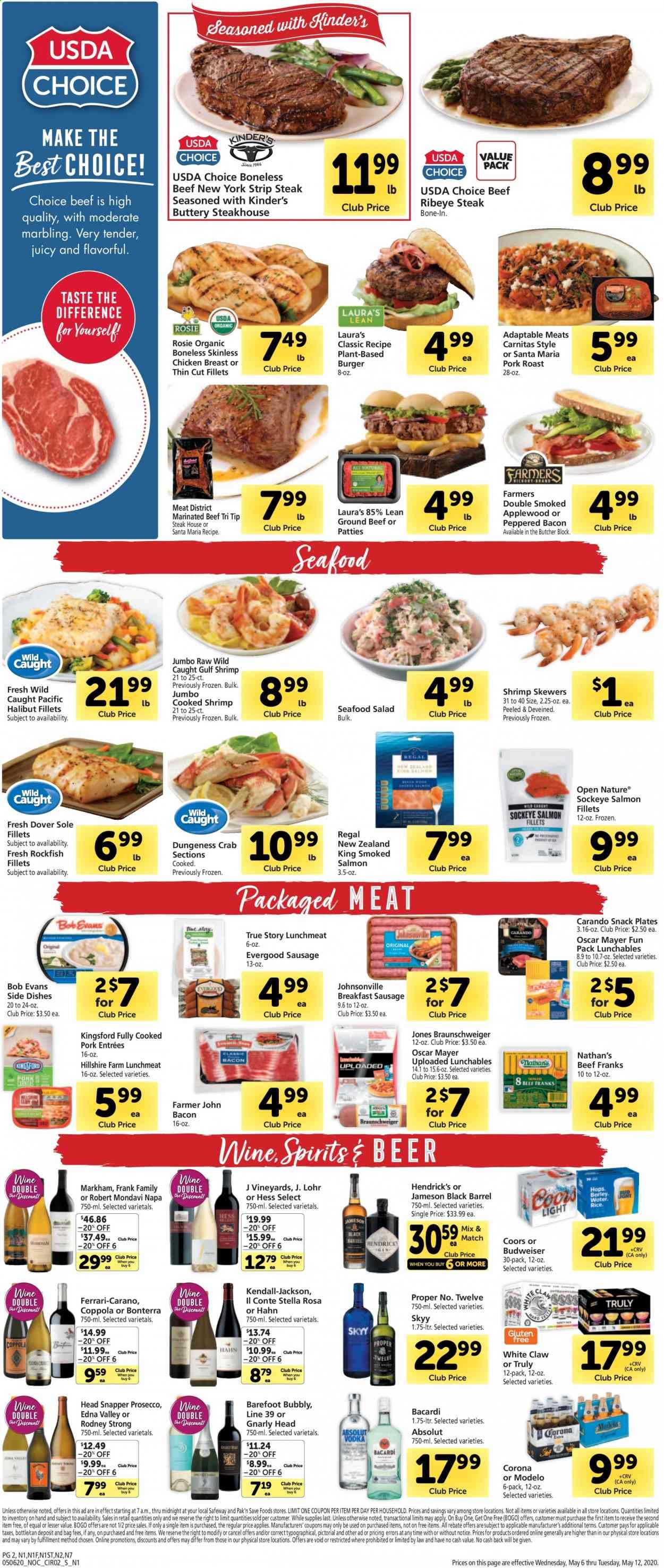 Safeway Weekly Ad & Flyer May 6 to 12