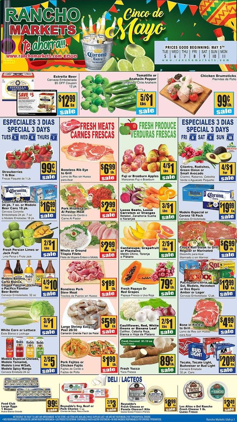 Rancho Markets Weekly Ad & Flyer May 5 to 11