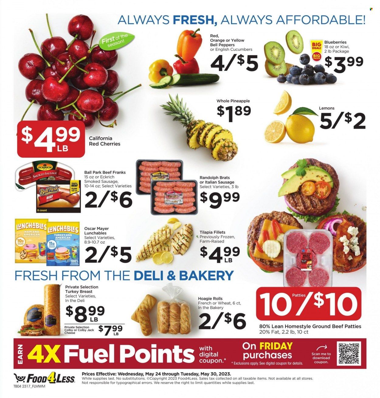 Food 4 Less (IN) Weekly Ad Flyer Specials May 24 to May 30, 2023