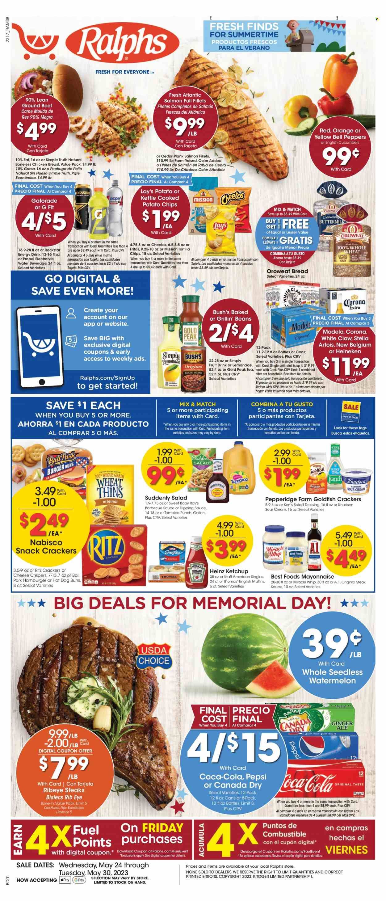 Ralphs (CA) Weekly Ad Flyer Specials May 24 to May 30, 2023