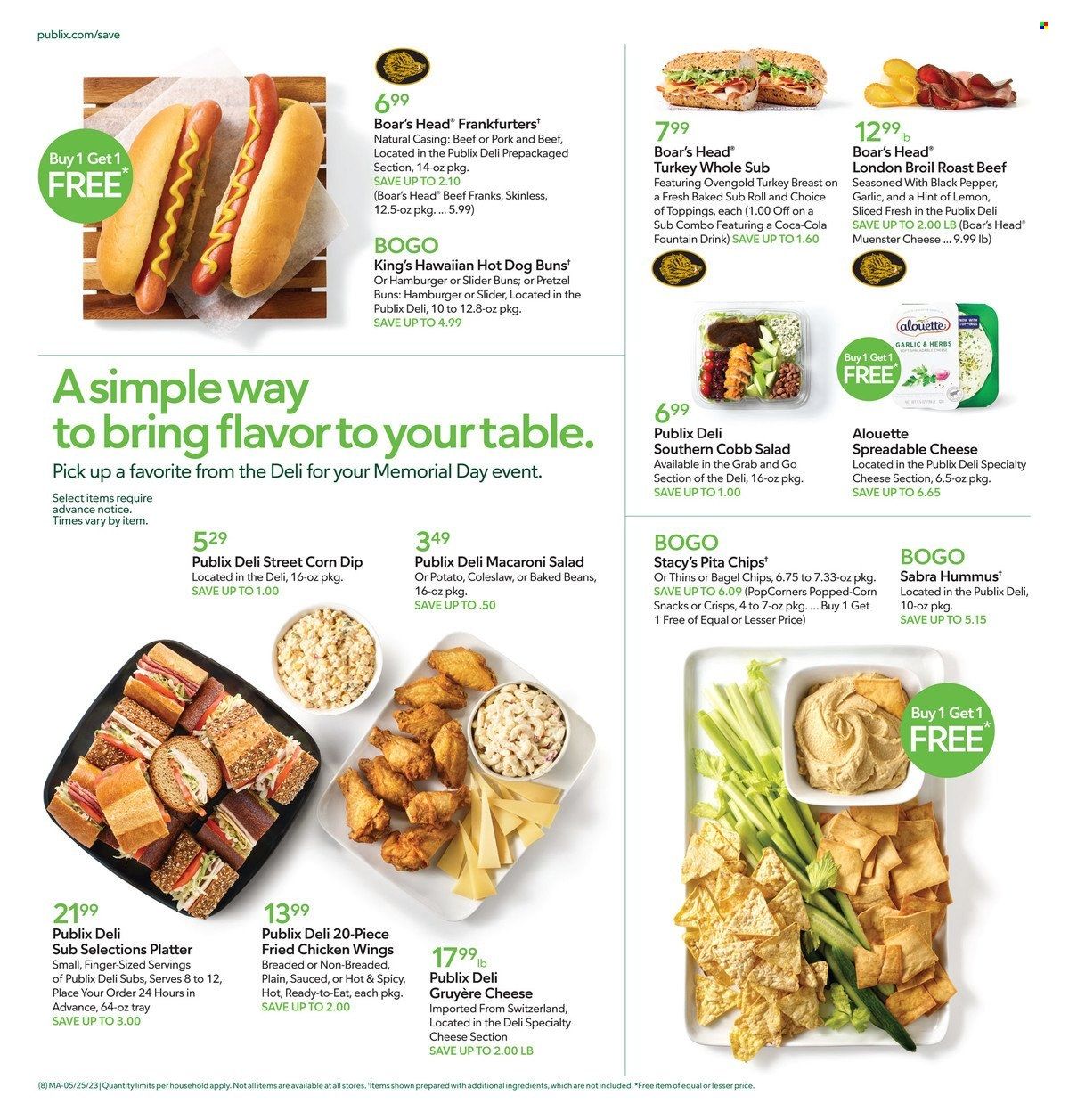 Publix (AL, FL, GA, NC, SC, TN) Weekly Ad Flyer Specials May 25 to May 31, 2023
