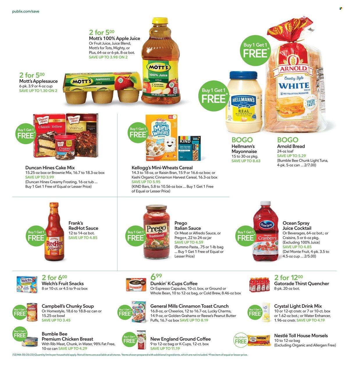 Publix (AL, FL, GA, NC, SC, TN) Weekly Ad Flyer Specials May 25 to May 31, 2023