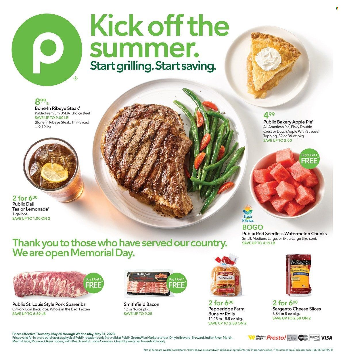 Publix (AL, FL, GA, NC, SC, TN) Weekly Ad Flyer Specials May 25 to May 31, 2023