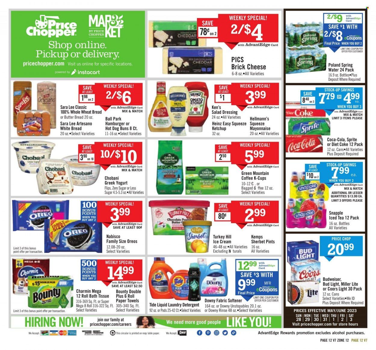 Price Chopper (VT) Weekly Ad Flyer Specials May 28 to June 3, 2023
