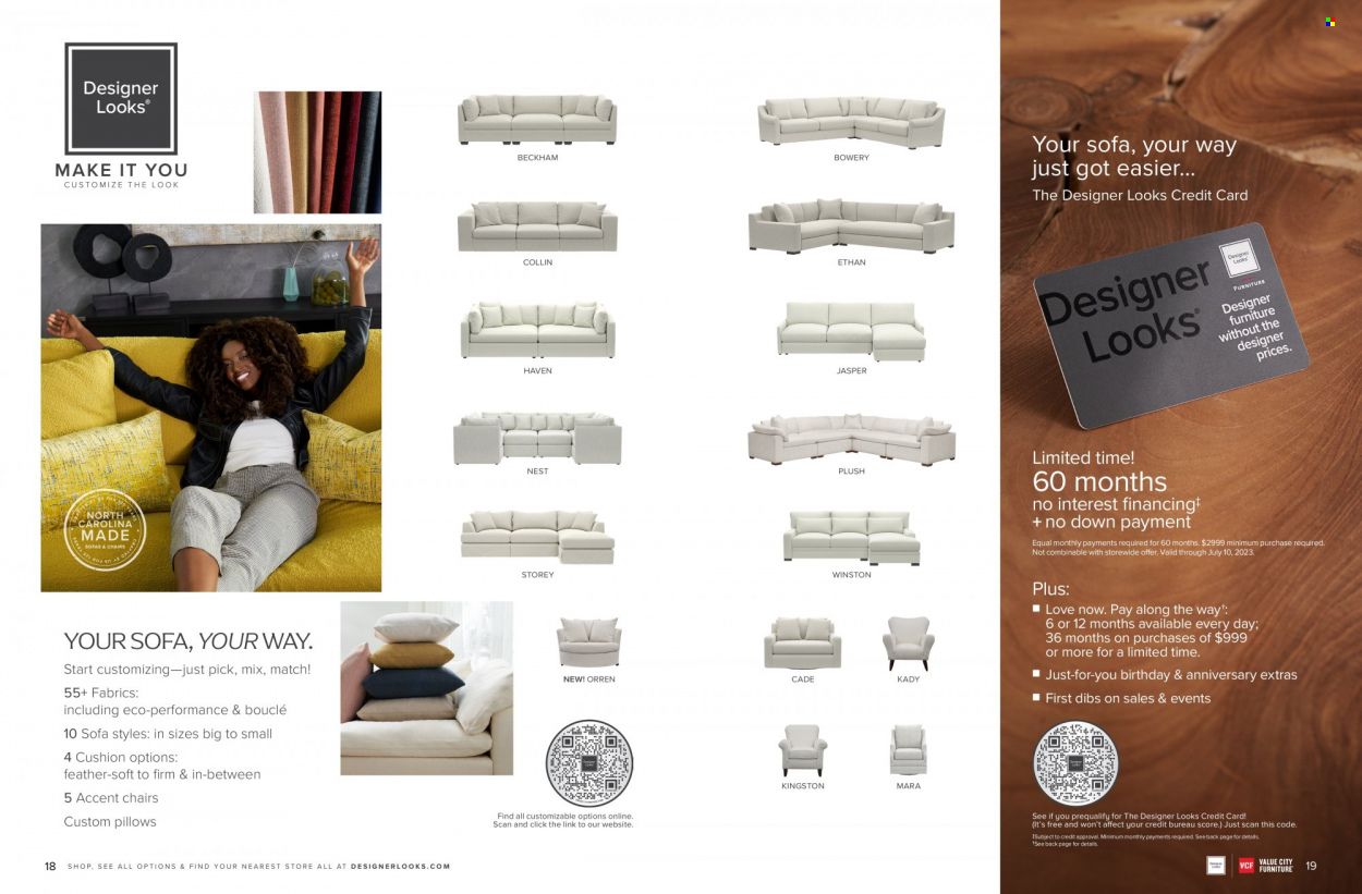Value City Furniture (IL, IN, MD, MO, NC, NY, OH, SC, VA) Weekly Ad Flyer Specials May 9 to July 10, 2023