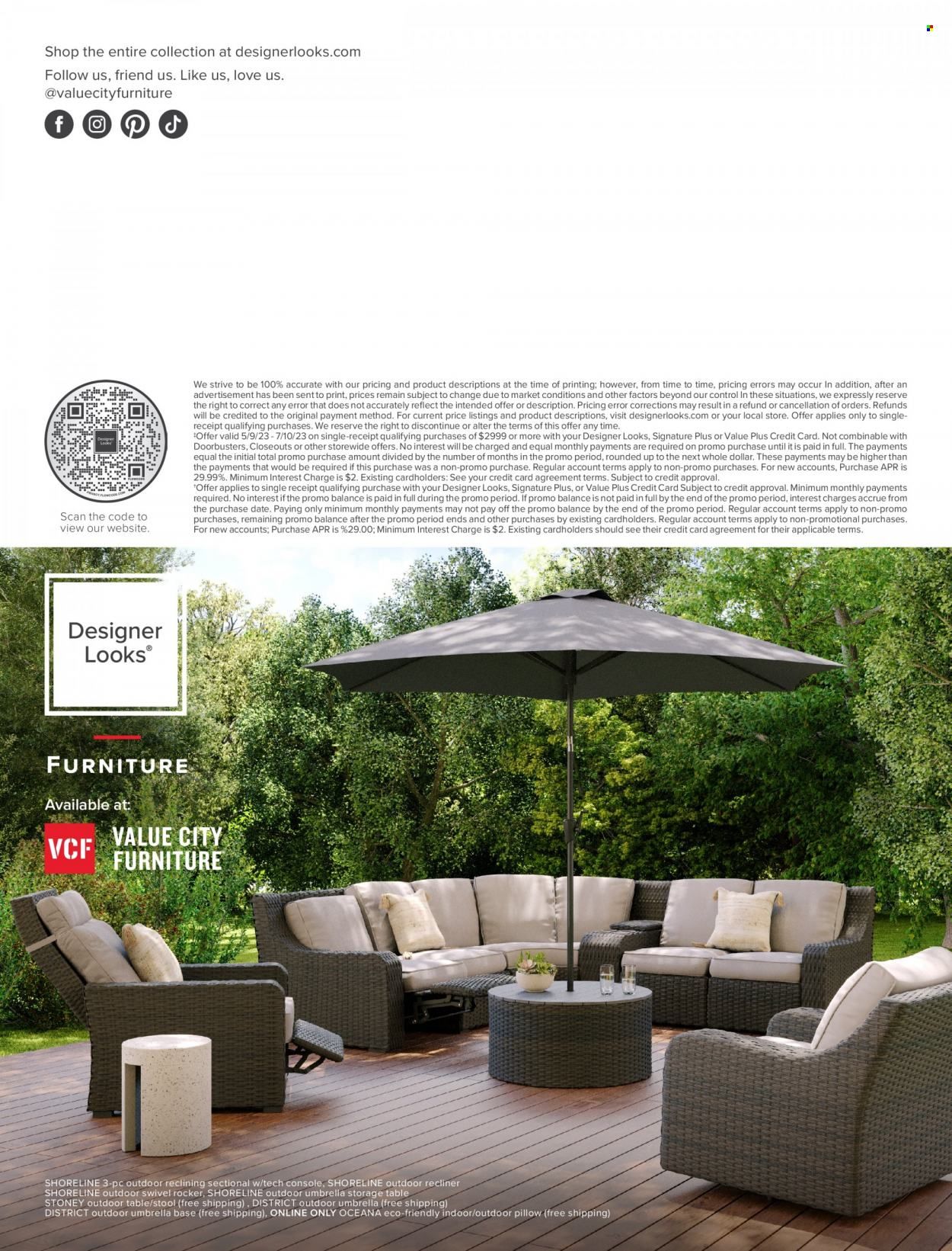 Value City Furniture (IL, IN, MD, MO, NC, NY, OH, SC, VA) Weekly Ad Flyer Specials May 9 to July 10, 2023