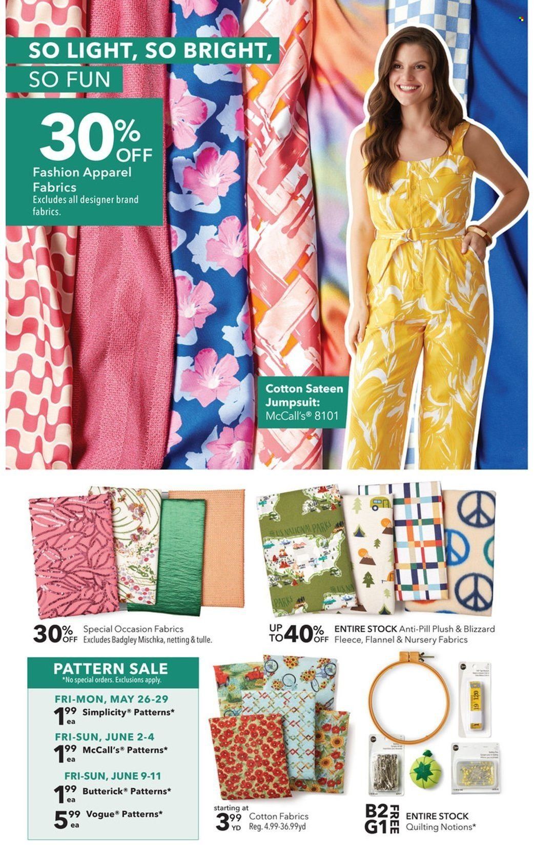 JOANN Weekly Ad Flyer Specials May 26 to June 14, 2023