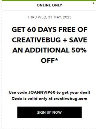 JOANN Weekly Ad Flyer Specials May 25 to June 14, 2023