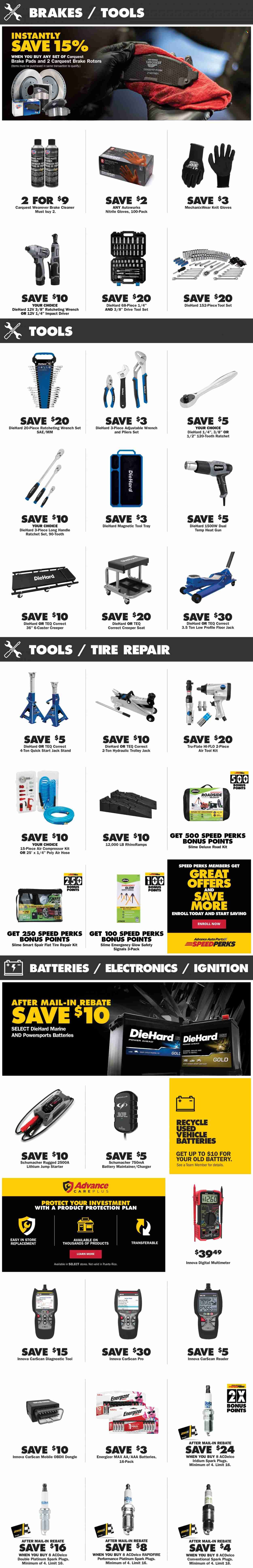 Advance Auto Parts Weekly Ad Flyer Specials May 25 to June 21, 2023