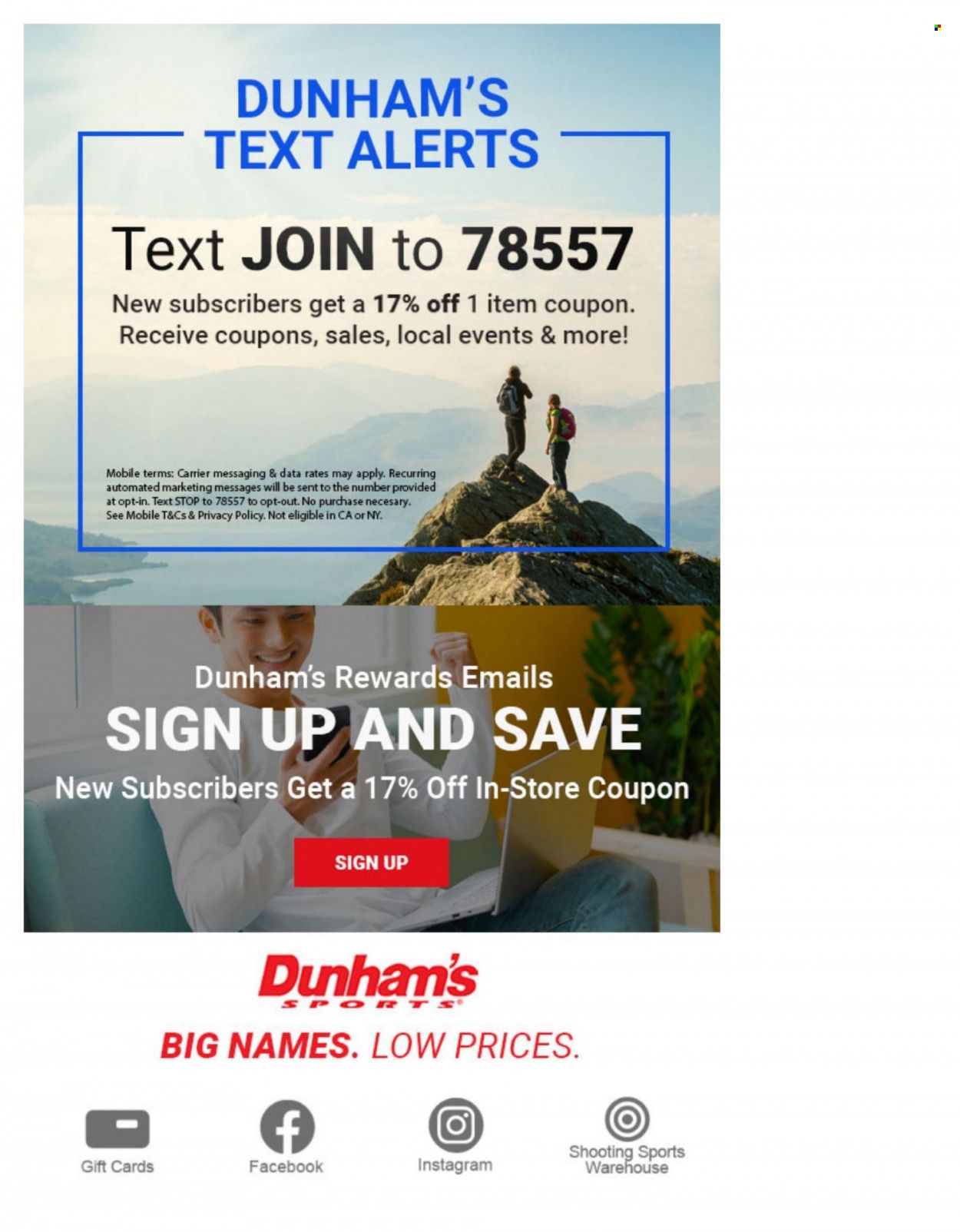 Dunham's Sports Weekly Ad Flyer Specials May 18 to August 9, 2023