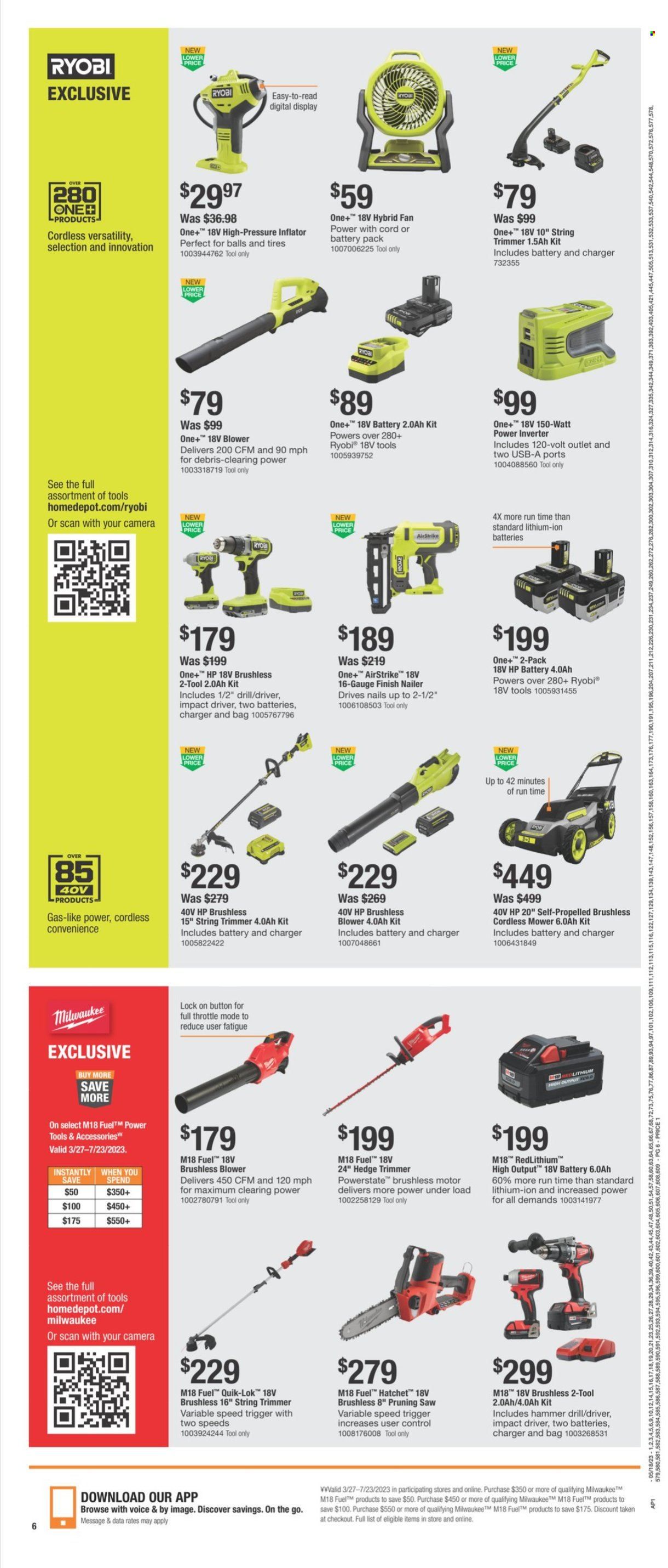 The Home Depot Weekly Ad Flyer Specials May 18 to May 29, 2023