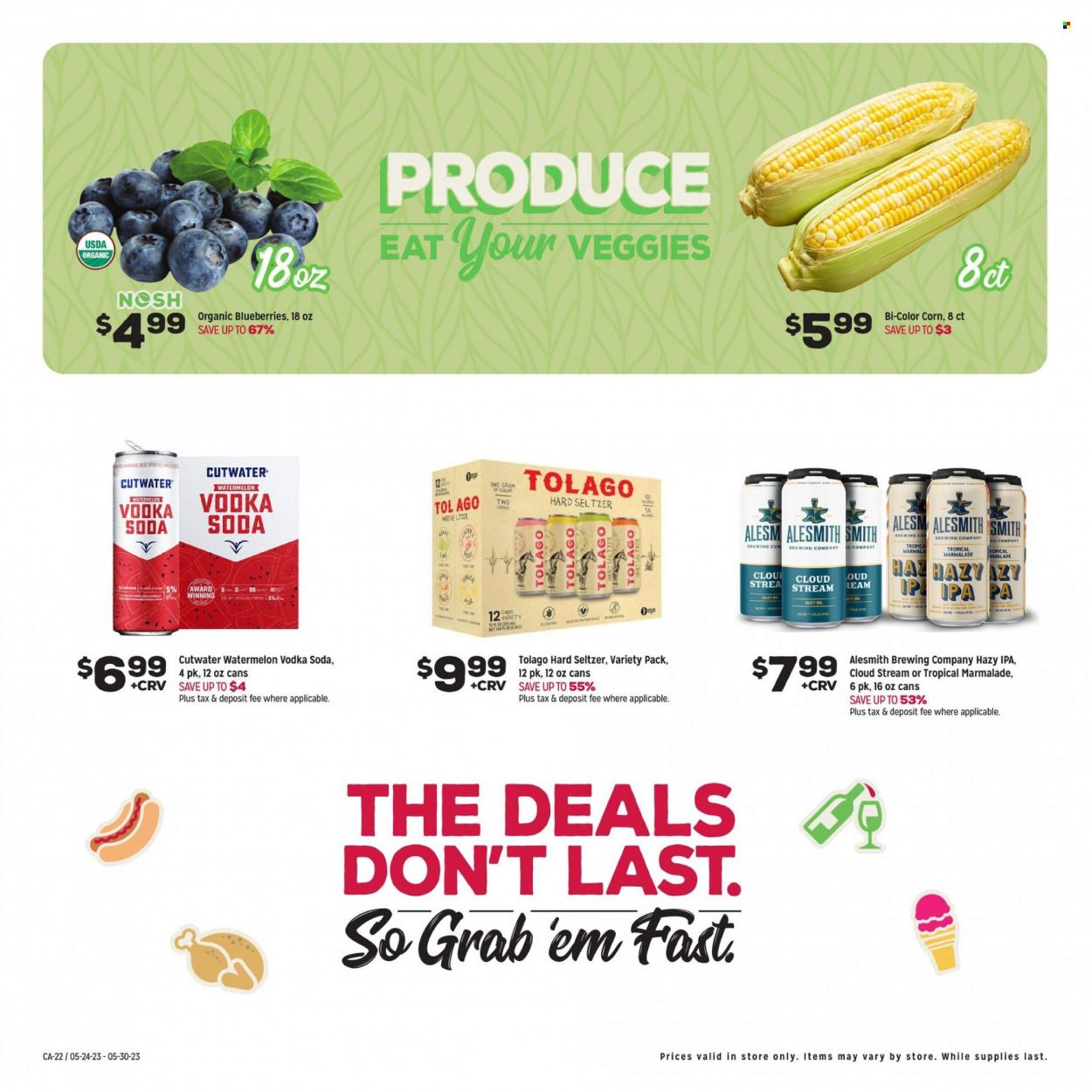 Grocery Outlet (CA, ID, OR, PA, WA) Weekly Ad Flyer Specials May 24 to May 30, 2023