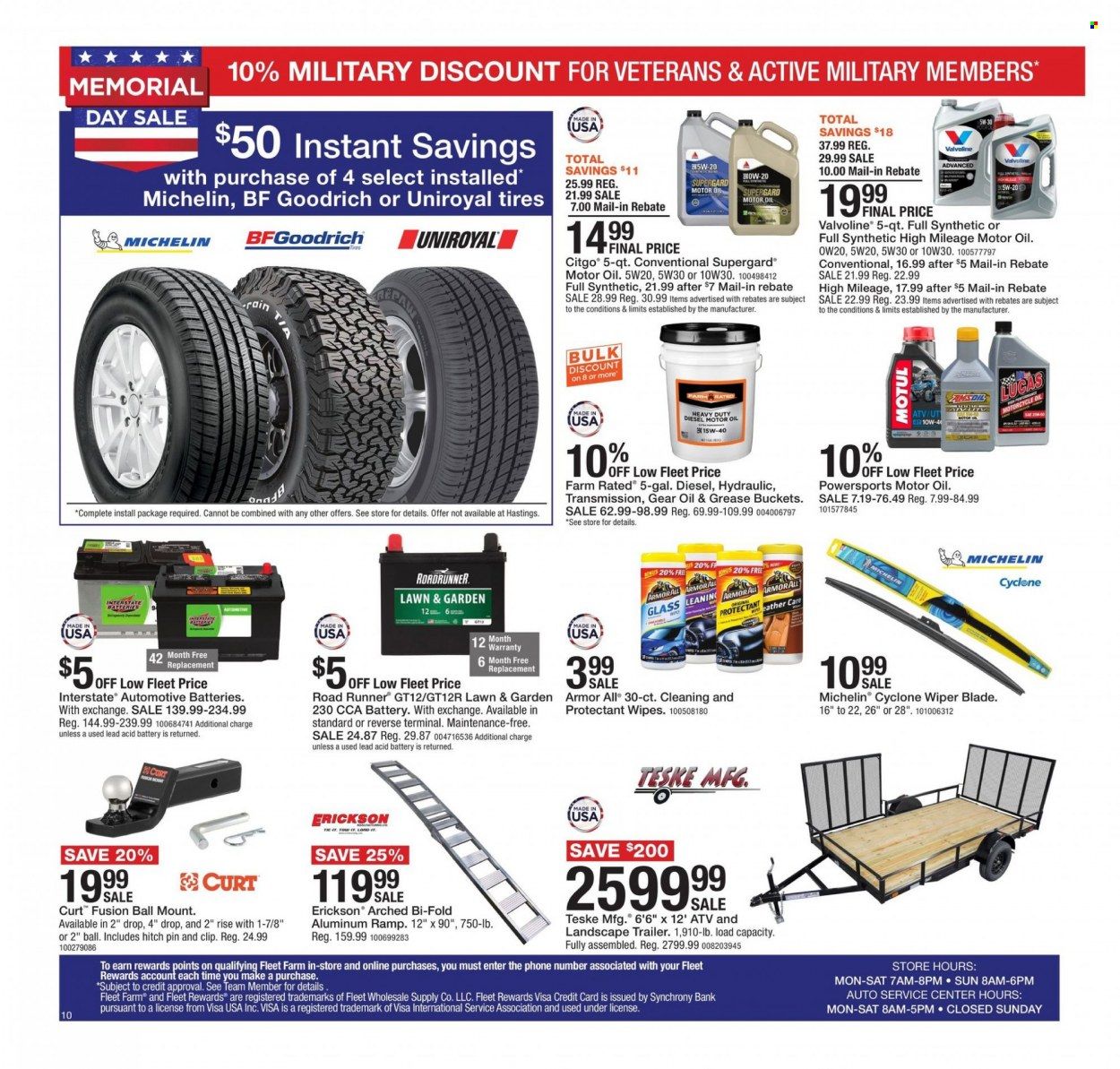 Fleet Farm (IA, MN, ND, WI) Weekly Ad Flyer Specials May 19 to May 29, 2023