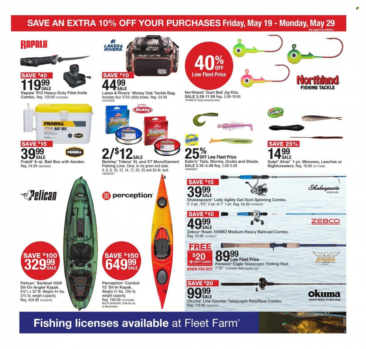 Fleet Farm (IA, MN, ND, WI) Weekly Ad Flyer Specials May 19 to May 29, 2023
