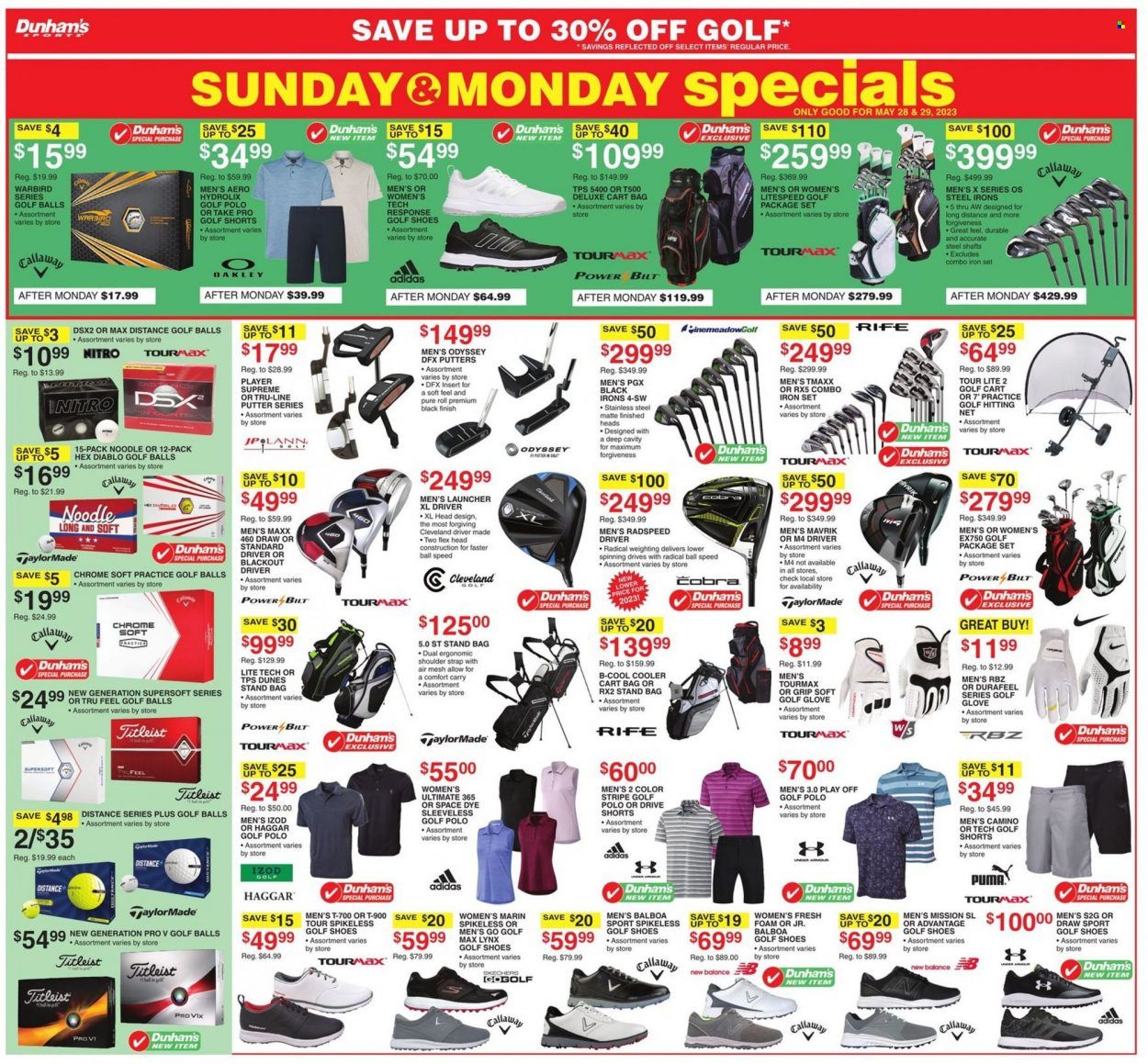 Dunham's Sports Weekly Ad Flyer Specials May 27 to June 1, 2023