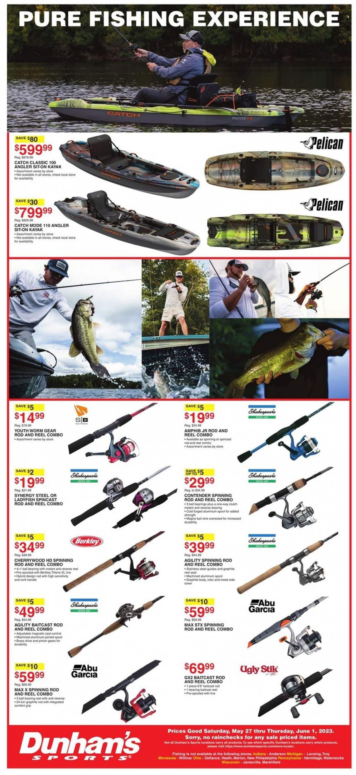 Dunham's Sports Weekly Ad Flyer Specials May 27 to June 1, 2023