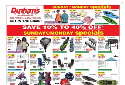 Dunham's Sports (IN, MI, MN, OH, PA, WI) Weekly Ad Flyer Specials May 27 to June 1, 2023