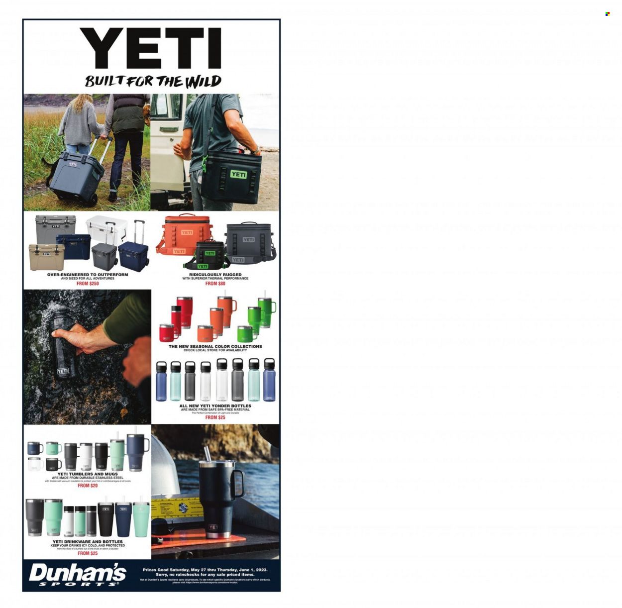 Dunham's Sports (IN, MI, MN, OH, PA, WI) Weekly Ad Flyer Specials May 27 to June 1, 2023