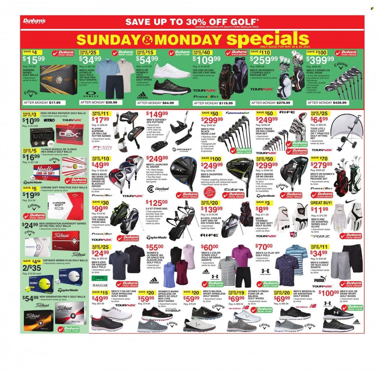 Dunham's Sports (IN, MI, MN, OH, PA, WI) Weekly Ad Flyer Specials May 27 to June 1, 2023