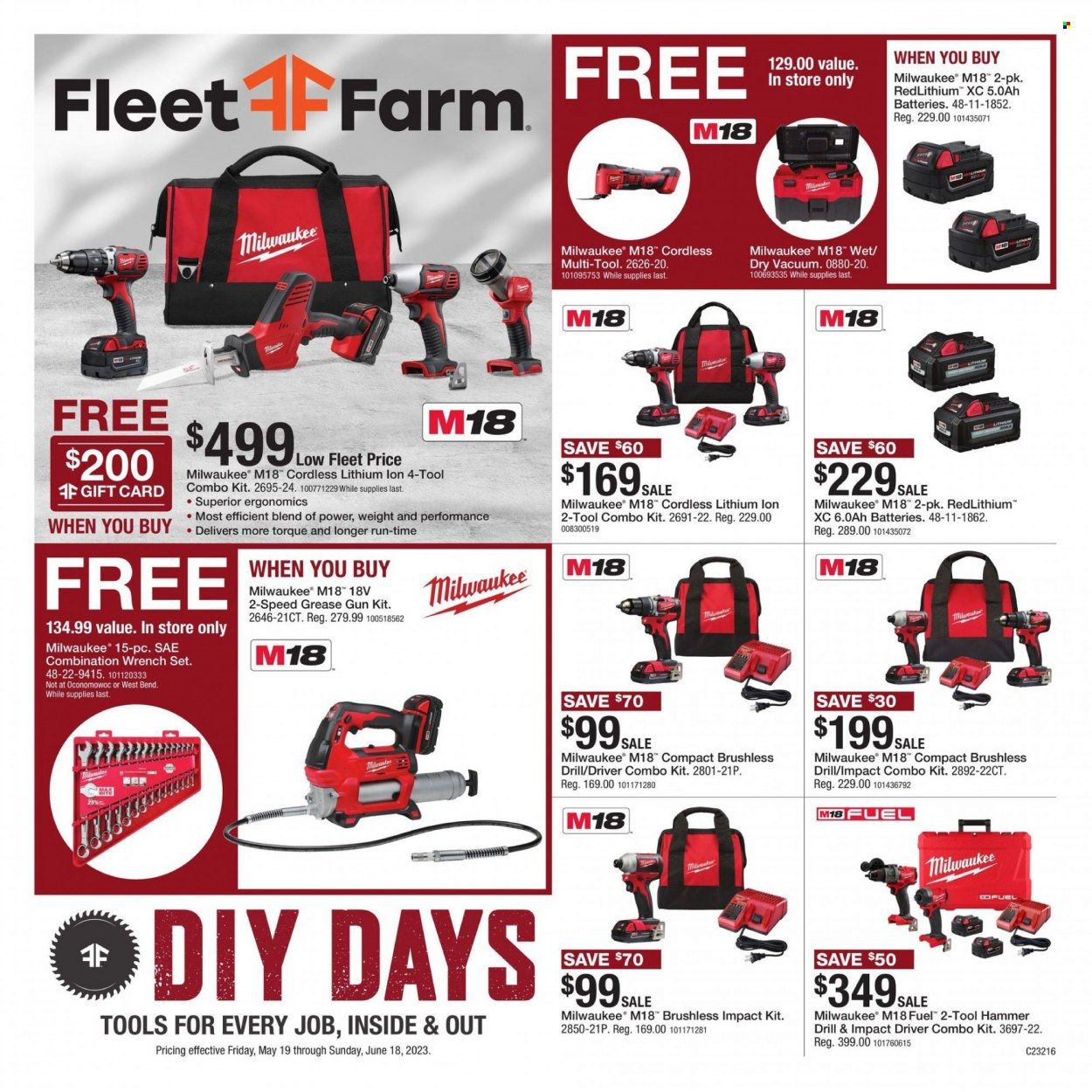 Fleet Farm (IA, MN, ND, WI) Weekly Ad Flyer Specials May 19 to June 18, 2023