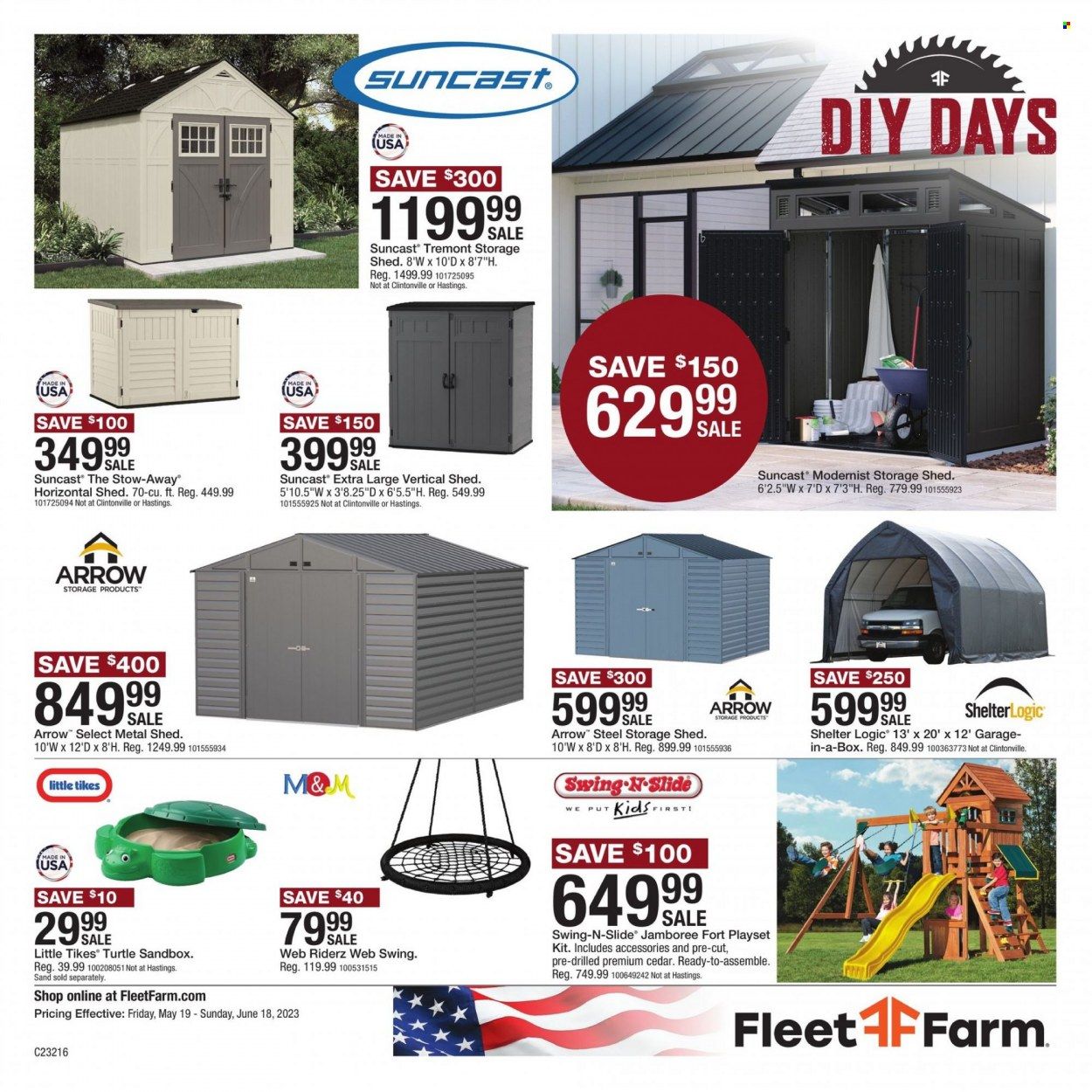 Fleet Farm (IA, MN, ND, WI) Weekly Ad Flyer Specials May 19 to June 18, 2023
