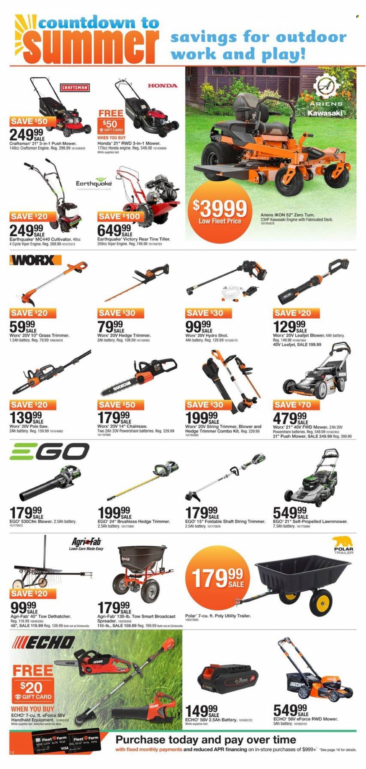 Fleet Farm (IA, MN, ND, WI) Weekly Ad Flyer Specials May 17 to May 29, 2023