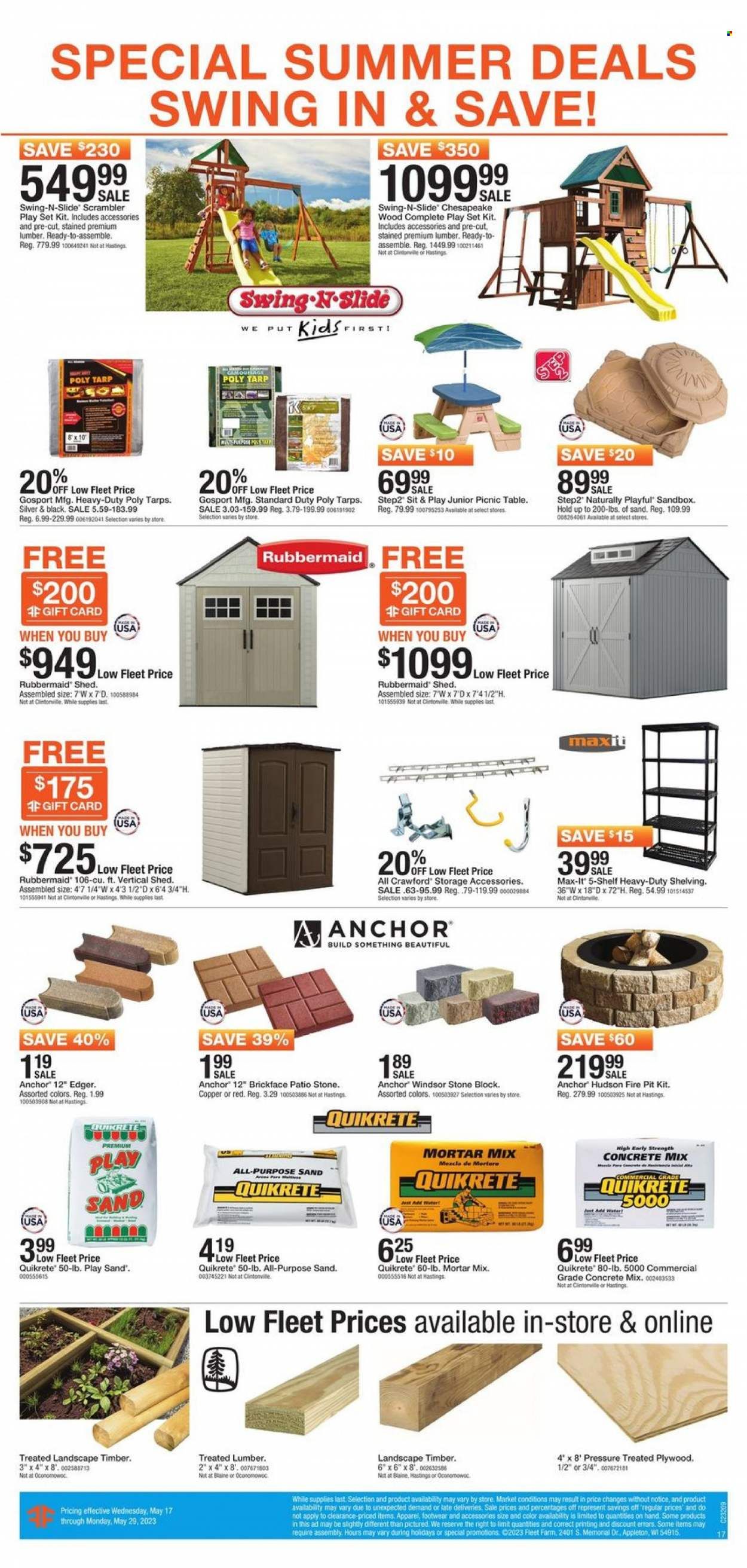 Fleet Farm (IA, MN, ND, WI) Weekly Ad Flyer Specials May 17 to May 29, 2023